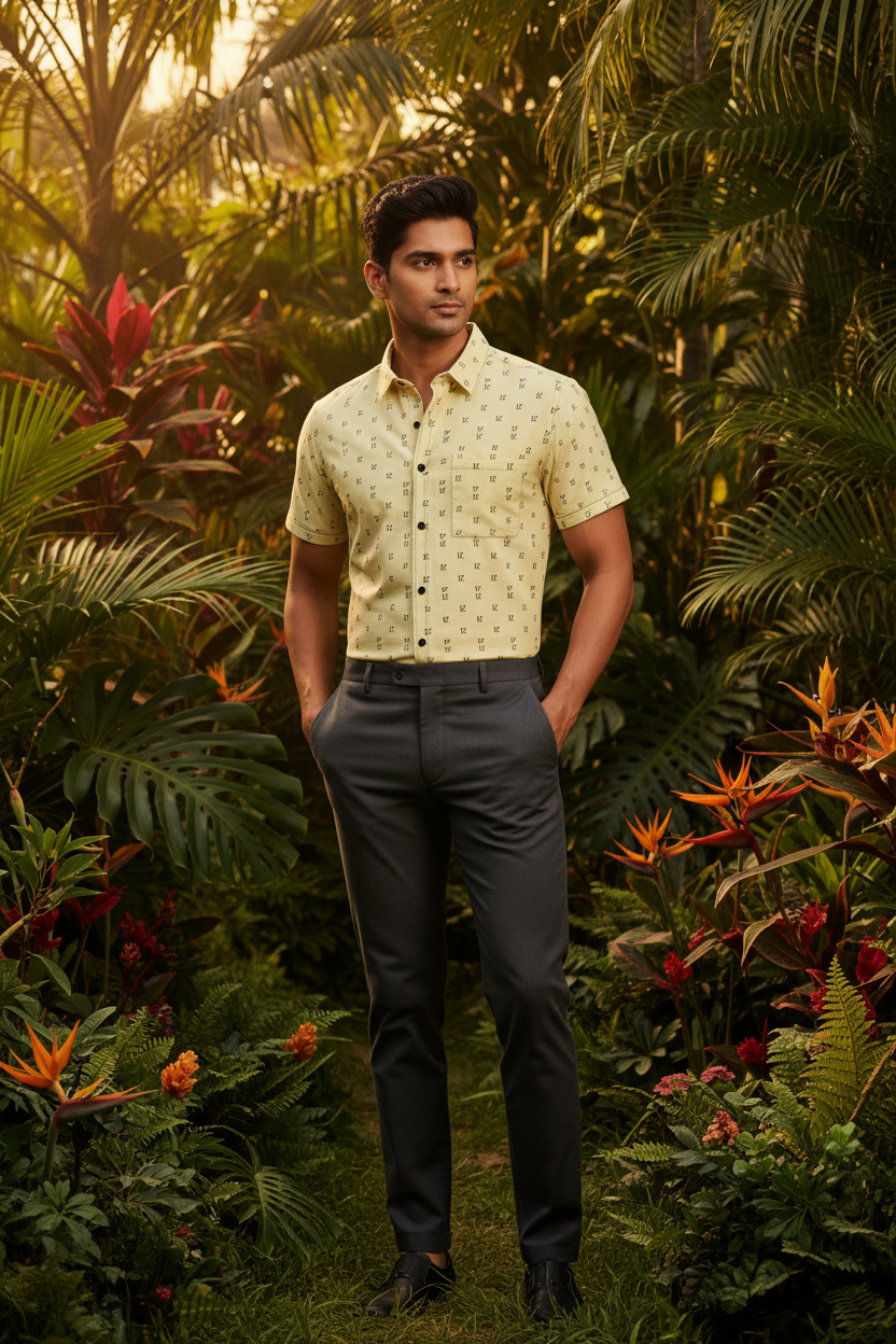 South Asian model - Tropical Garden