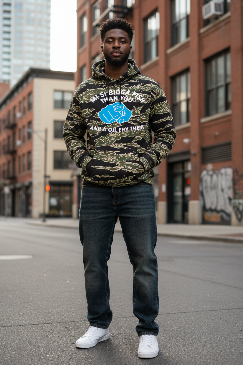 Tiger Camo - Black Male