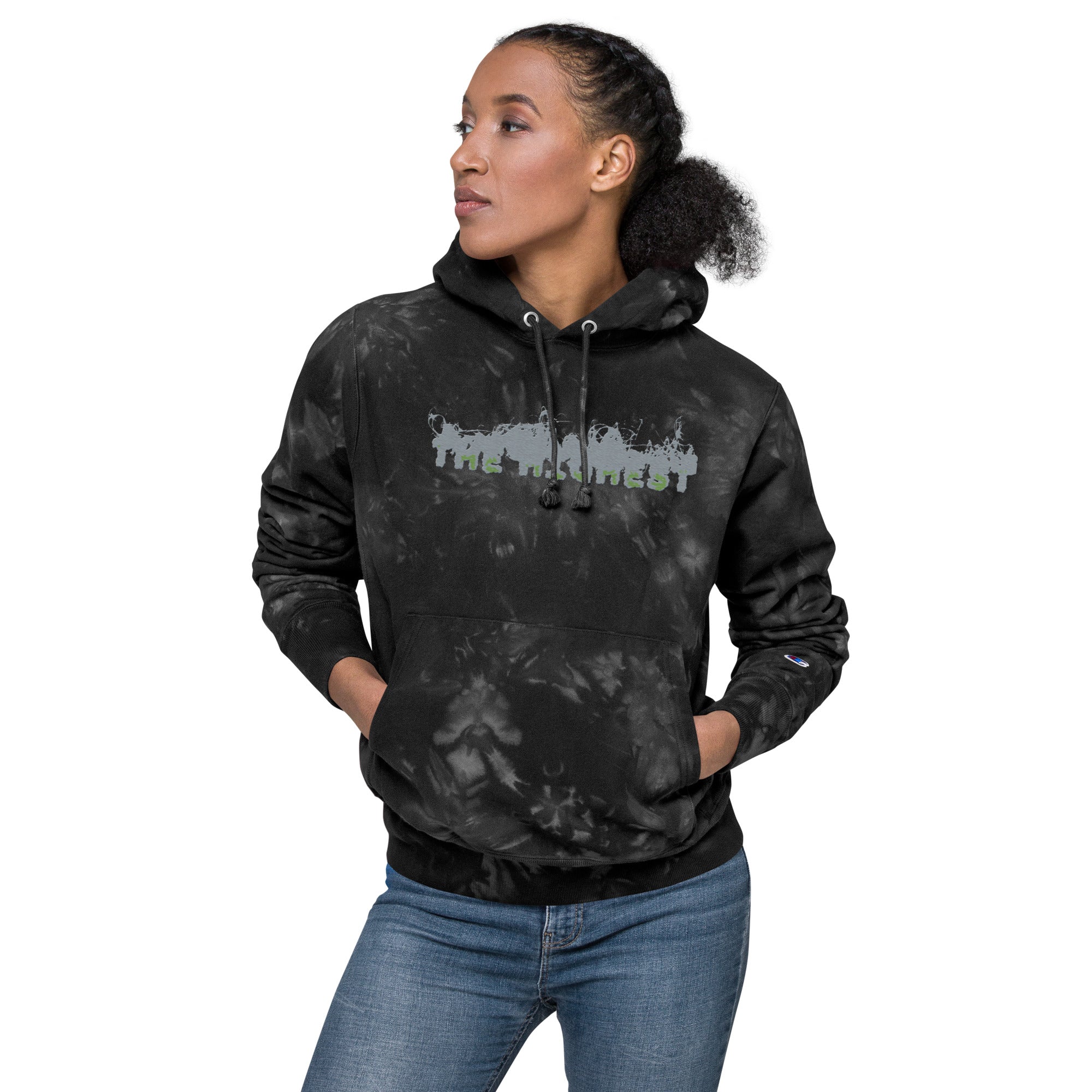 FZ Unisex Champion tie-dye hoodie - FZwear