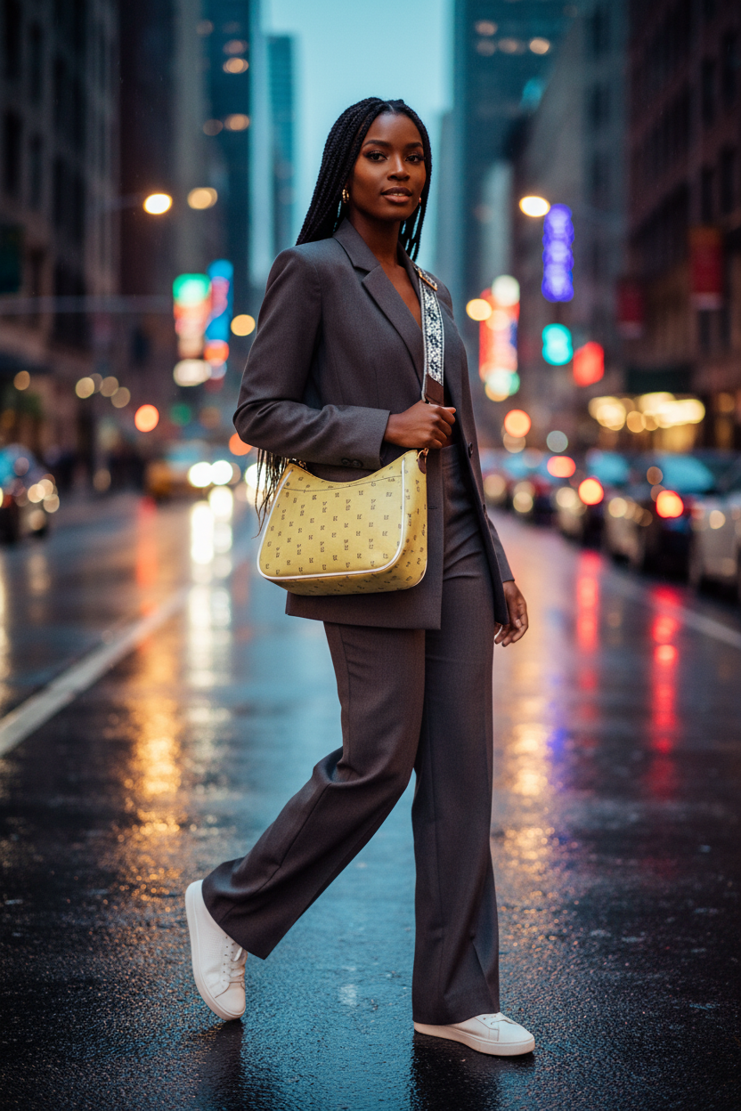 Urban City - Yellow Crossbody
