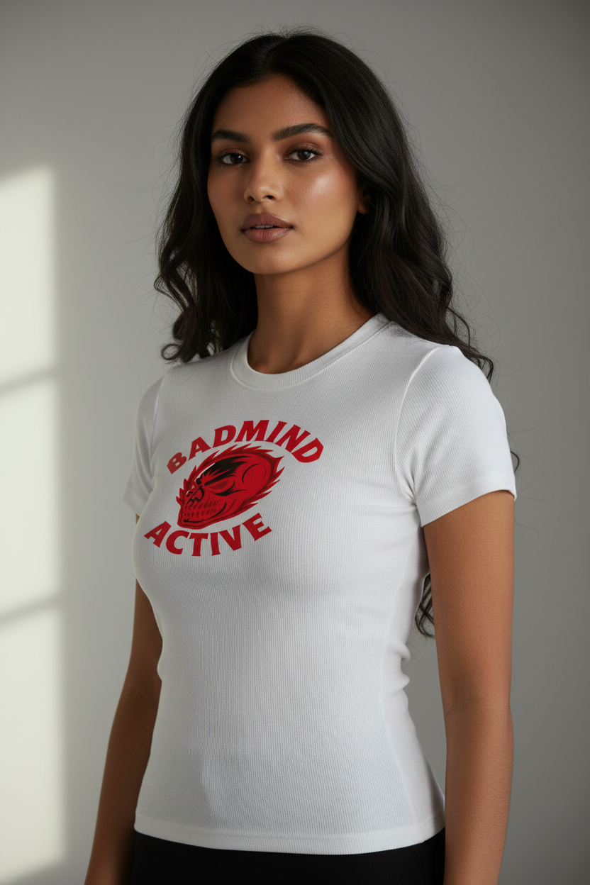 White - South Asian Female Model