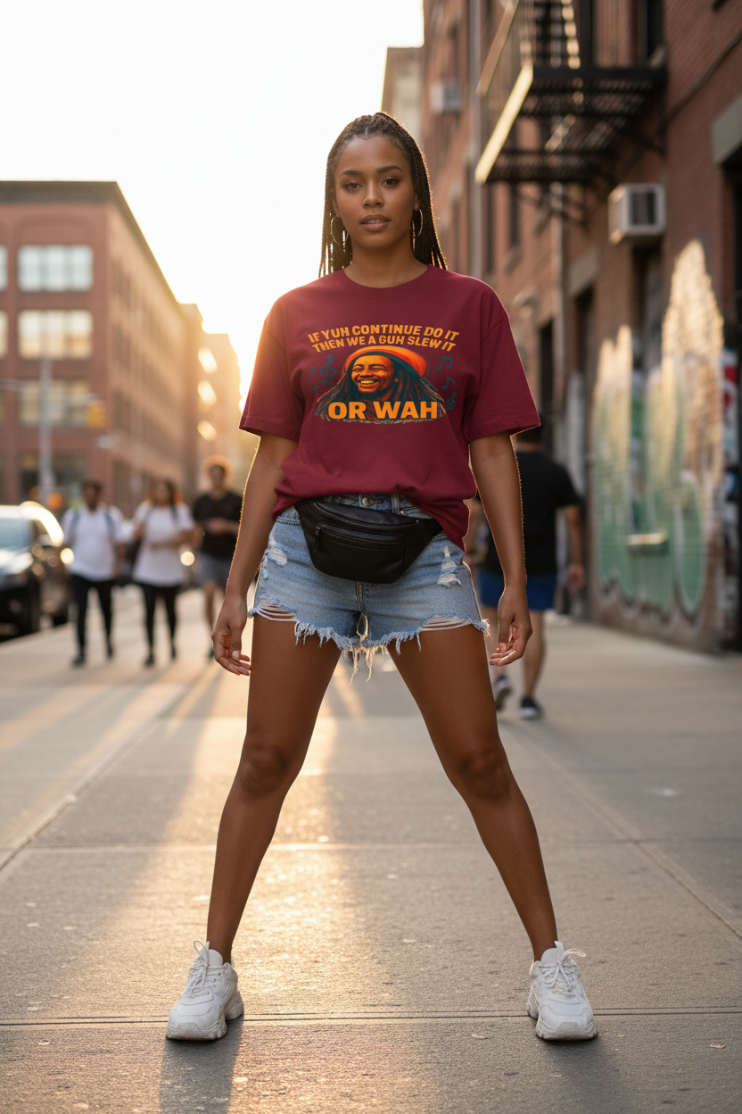 Wine Red Or Wah Tee