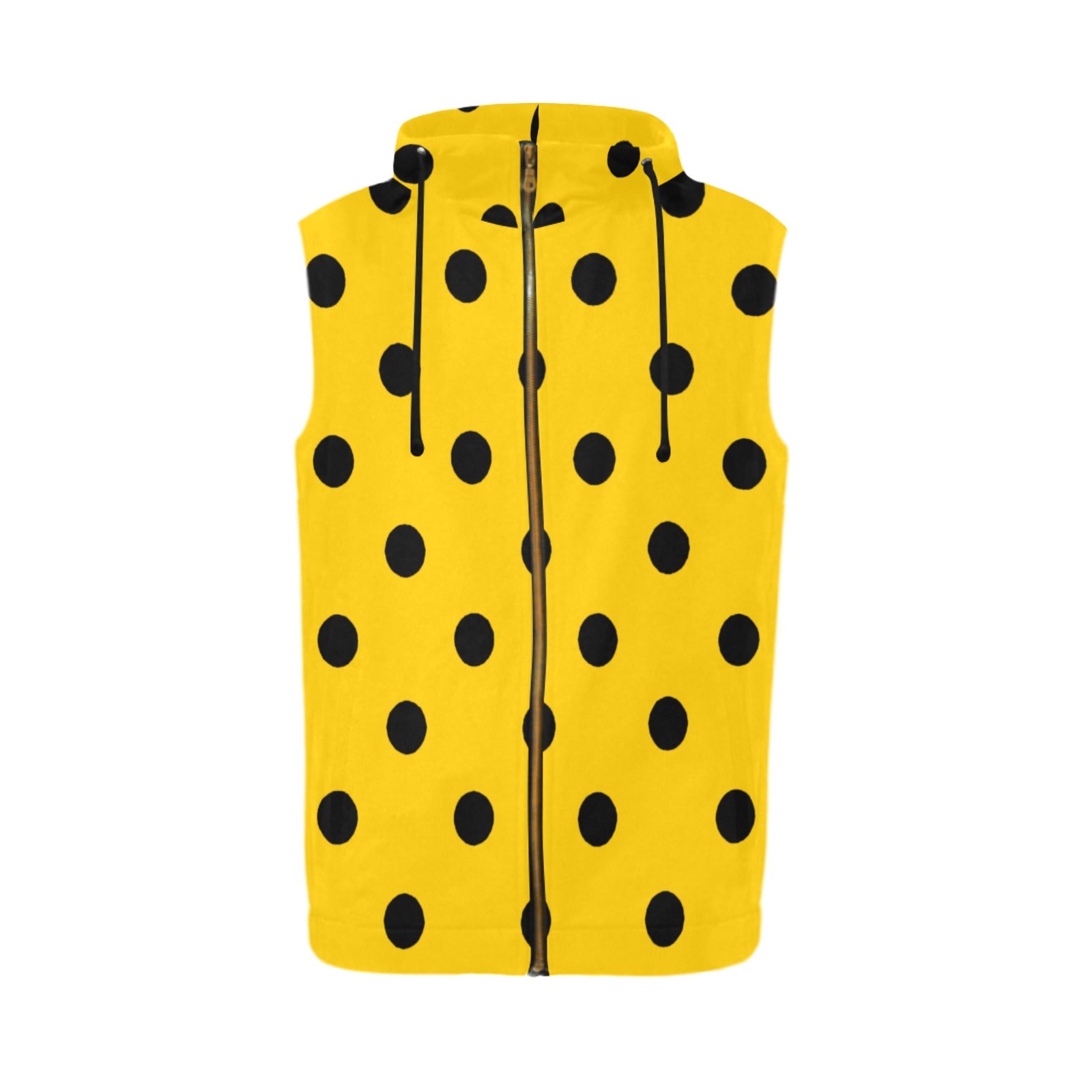 fz men's dot sleeveless hoodie