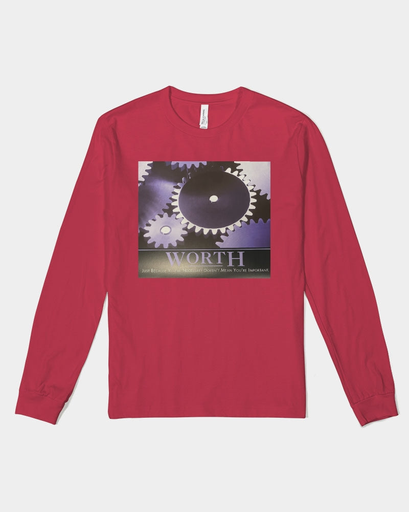 fz worth unisex jersey long sleeve tee | bella + canvas