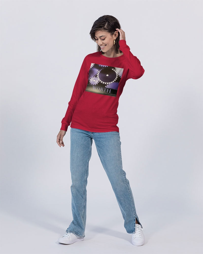 fz worth unisex jersey long sleeve tee | bella + canvas