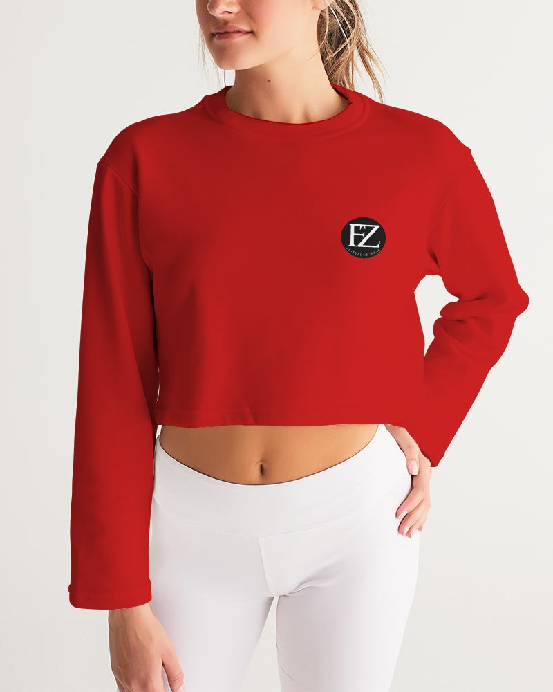 fire flite women's cropped sweatshirt