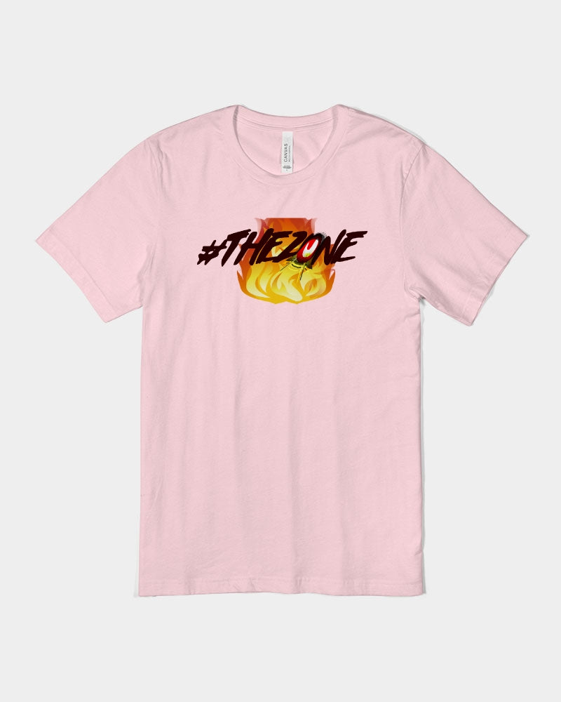 the zone unisex jersey tee | b&c