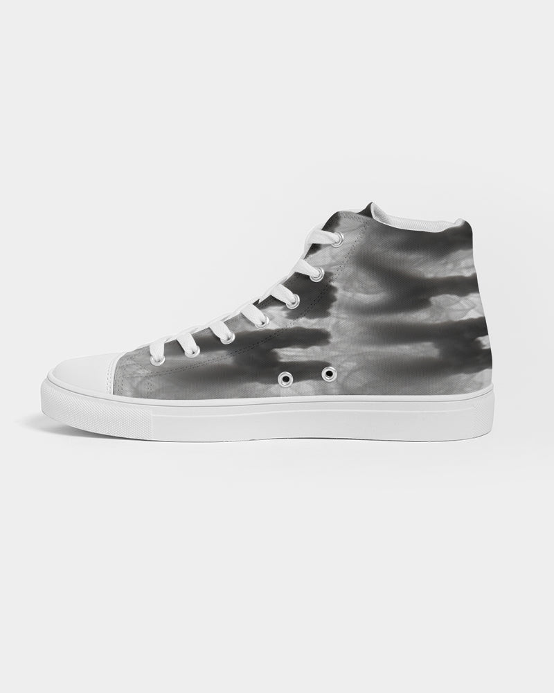 weed zone men's hightop canvas shoe