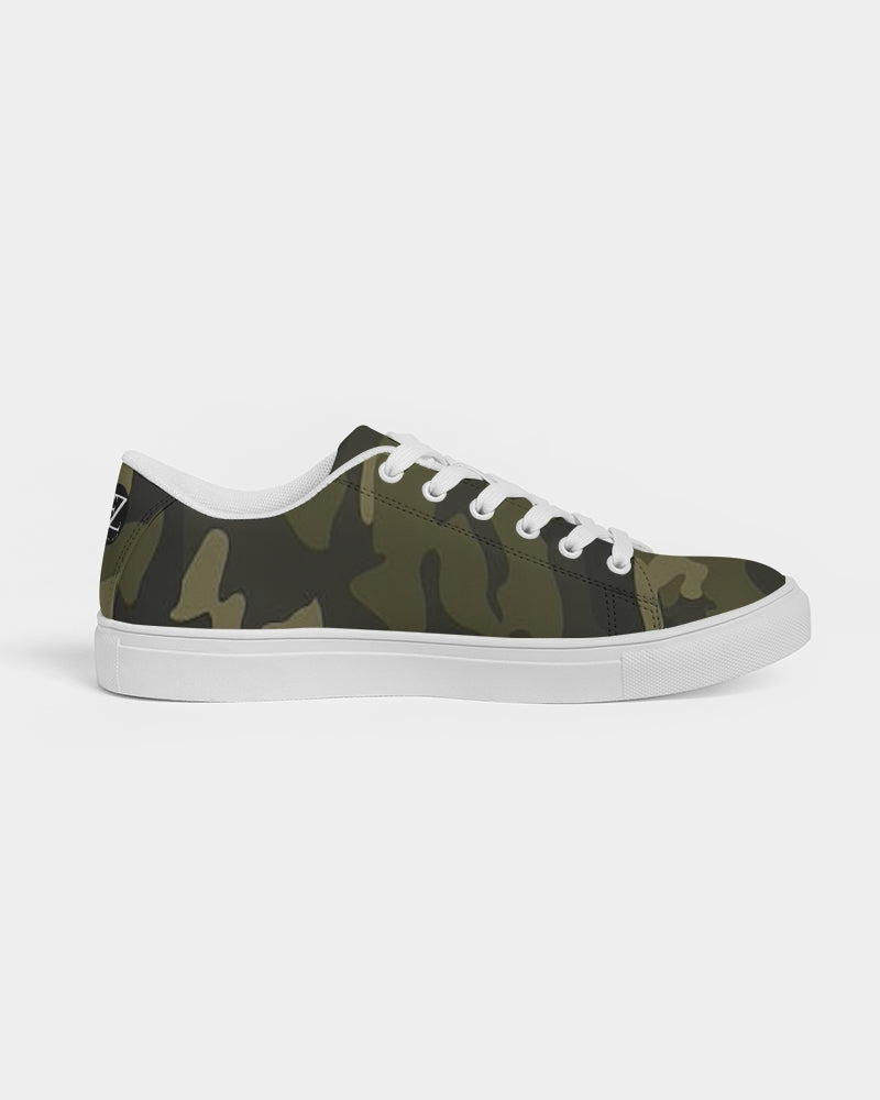 darker shade women's faux-leather sneaker