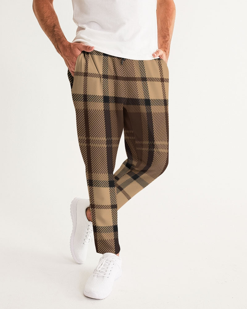 fz plaid men's joggers