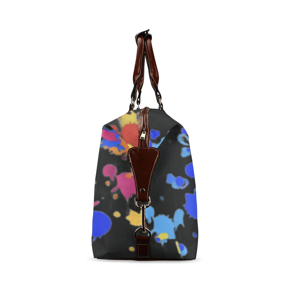 fz paint print travel bag flight bag(model 1643)