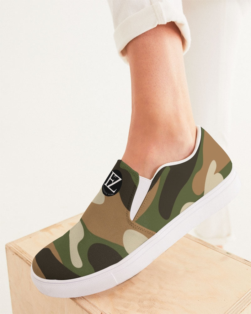 army flite women's slip-on canvas shoe