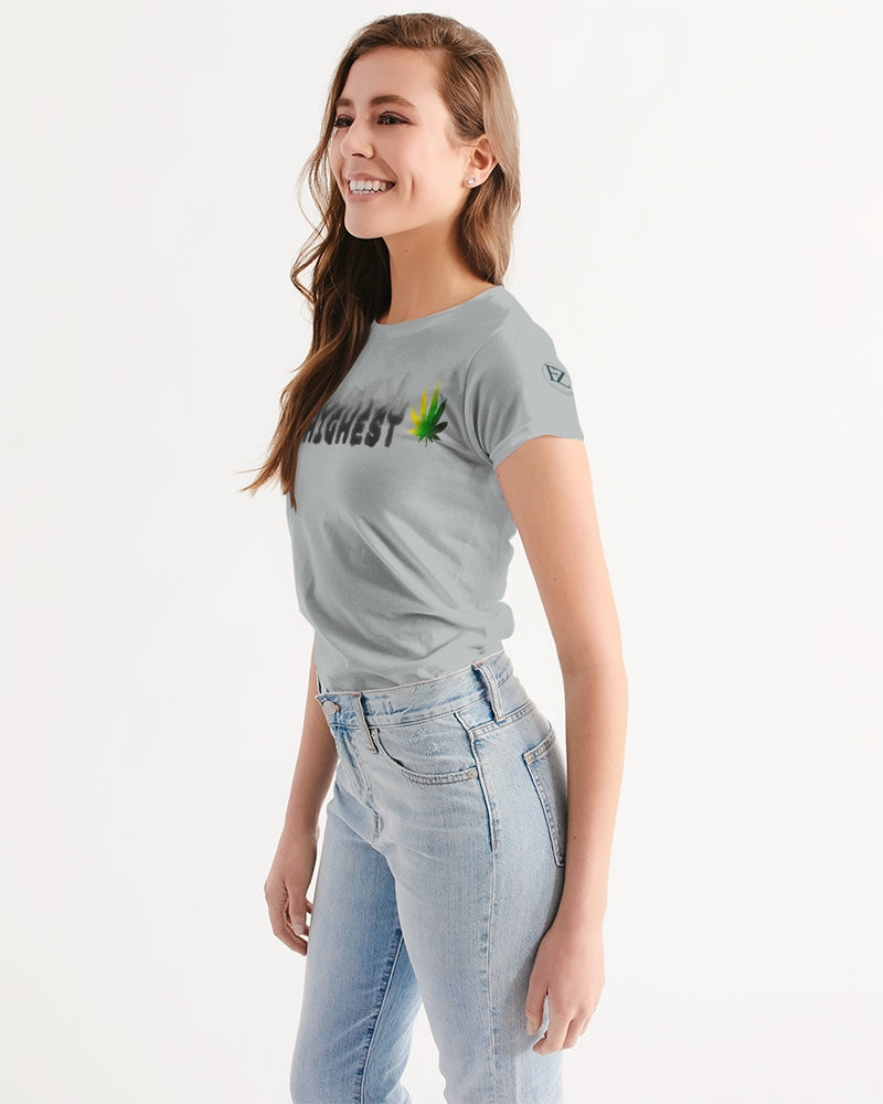 flying grey women's tee