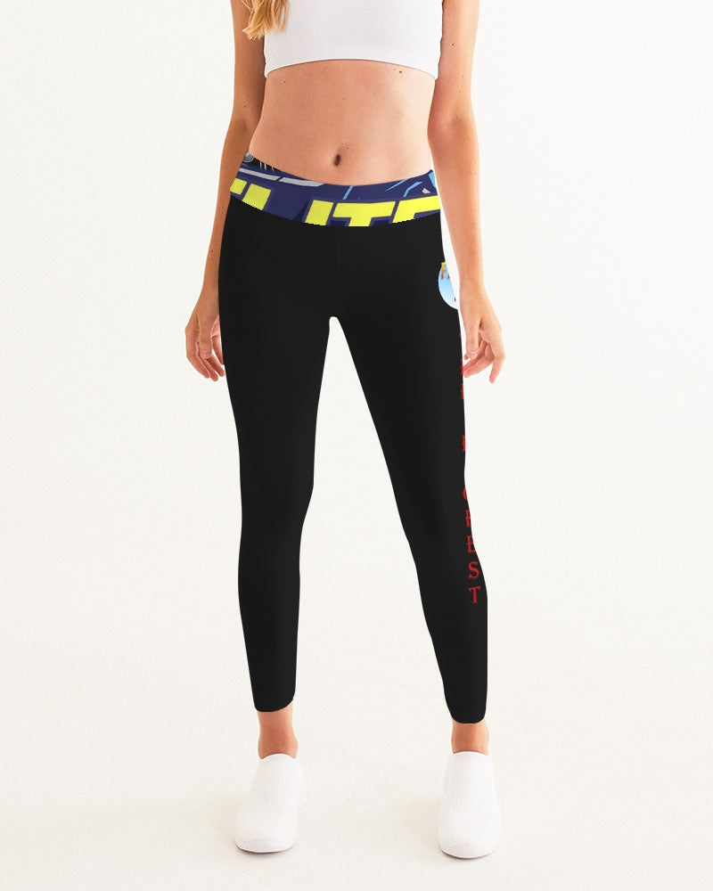 smokin black women's yoga pants