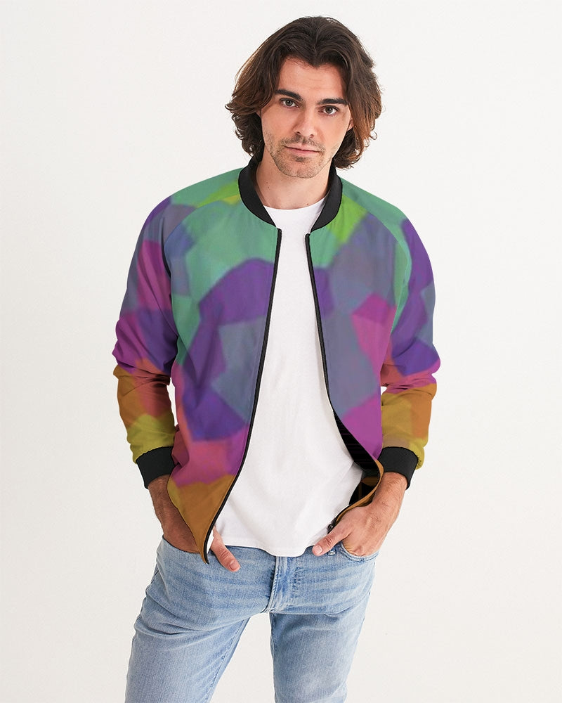 fz abstract men's bomber jacket
