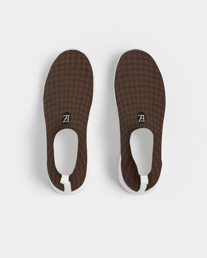 fz plaid women's slip-on flyknit shoe