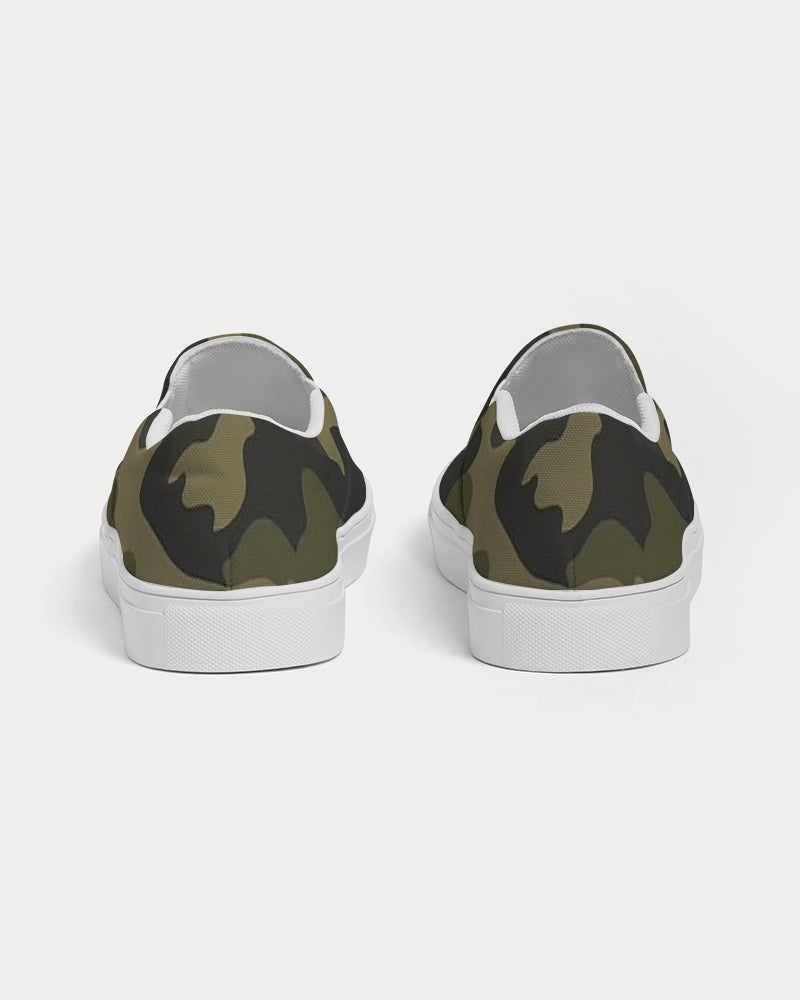 darker shade women's slip-on canvas shoe