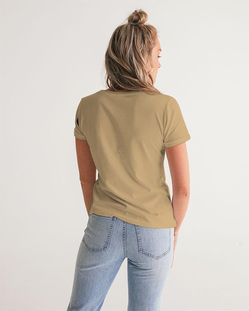 grounded flite women's v-neck tee