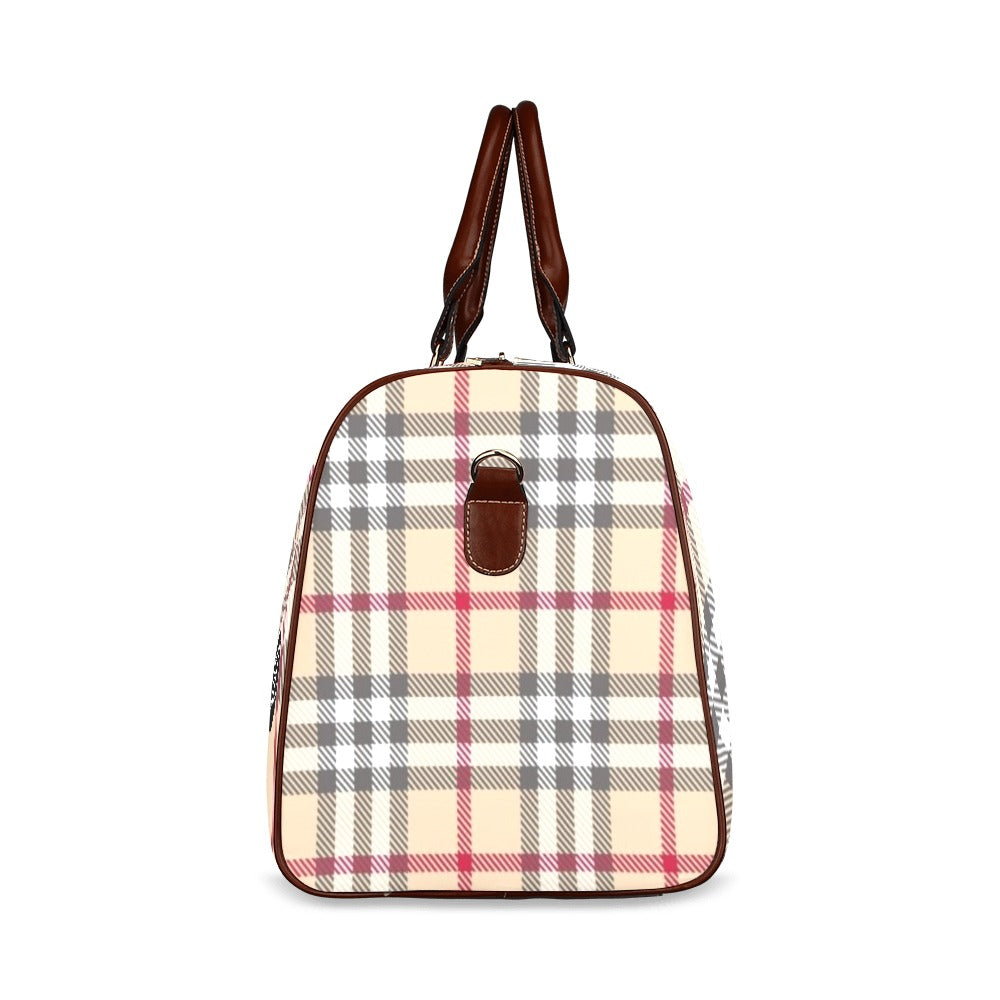 fz plaid travel bag too