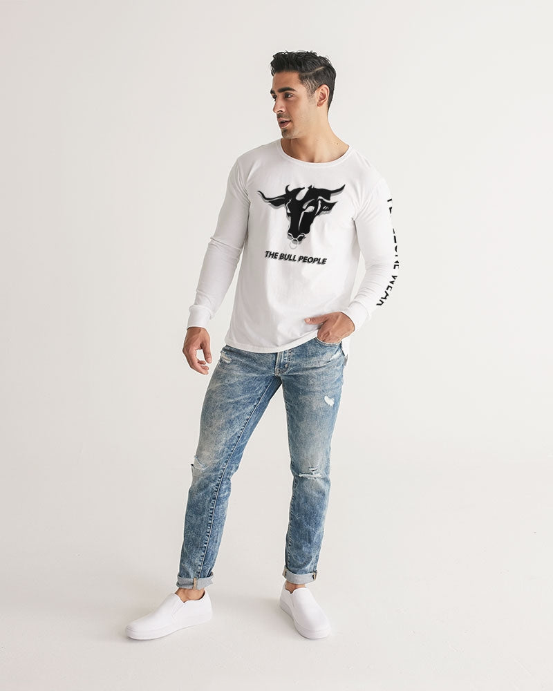 the white bull men's long sleeve tee
