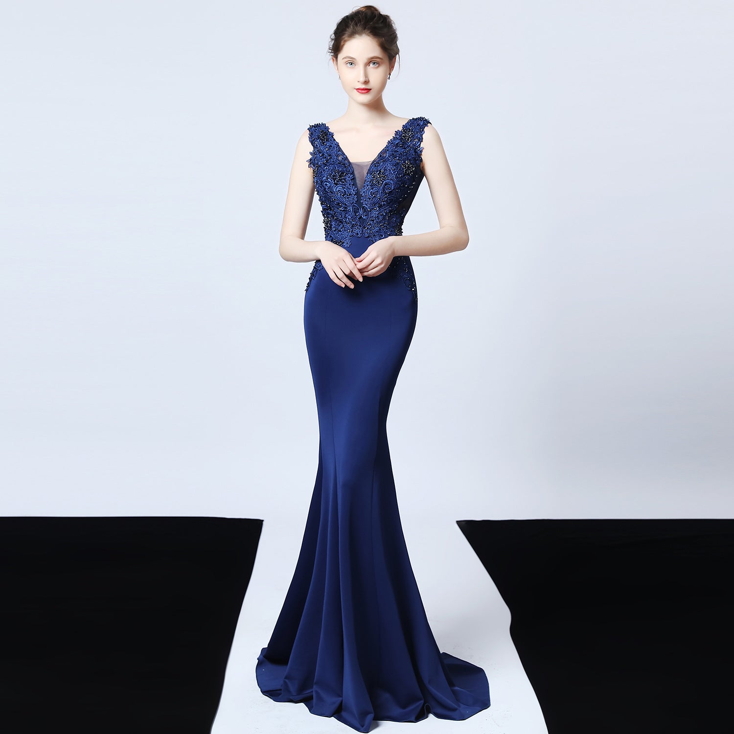 FZ Women's Slim-Fit Fishtail Evening Dress - FZwear