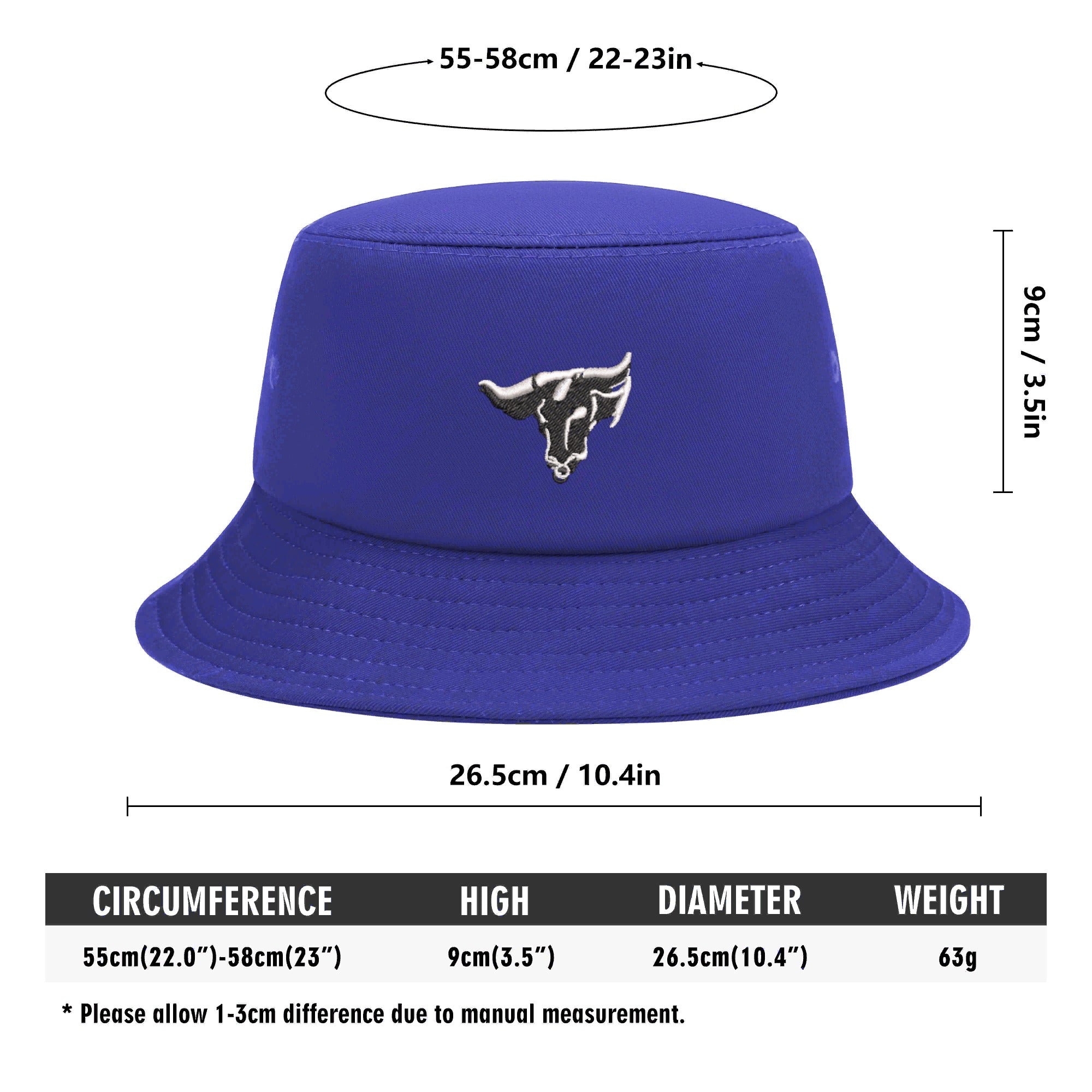 fz embroidered bucket hats