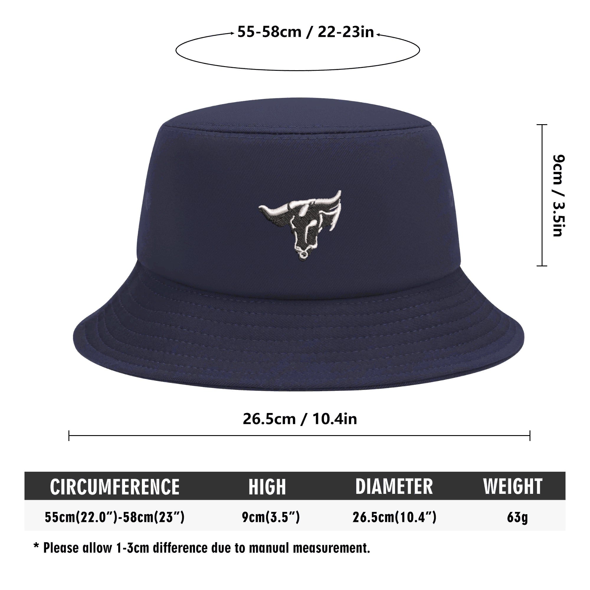 fz embroidered bucket hats