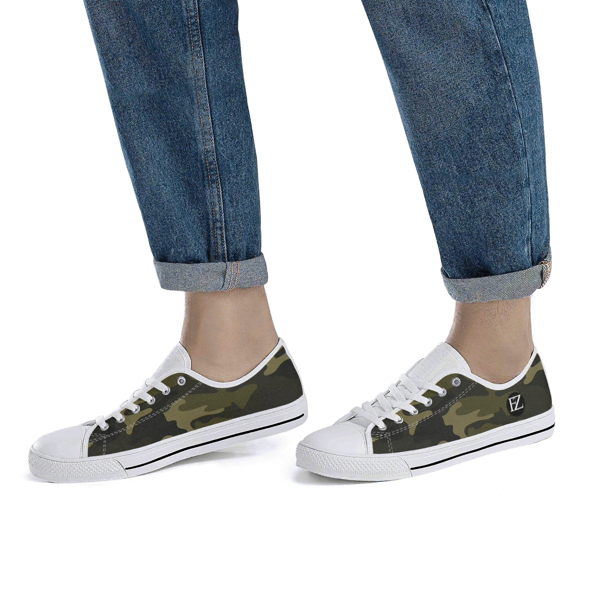 fz men's low top canvas shoes