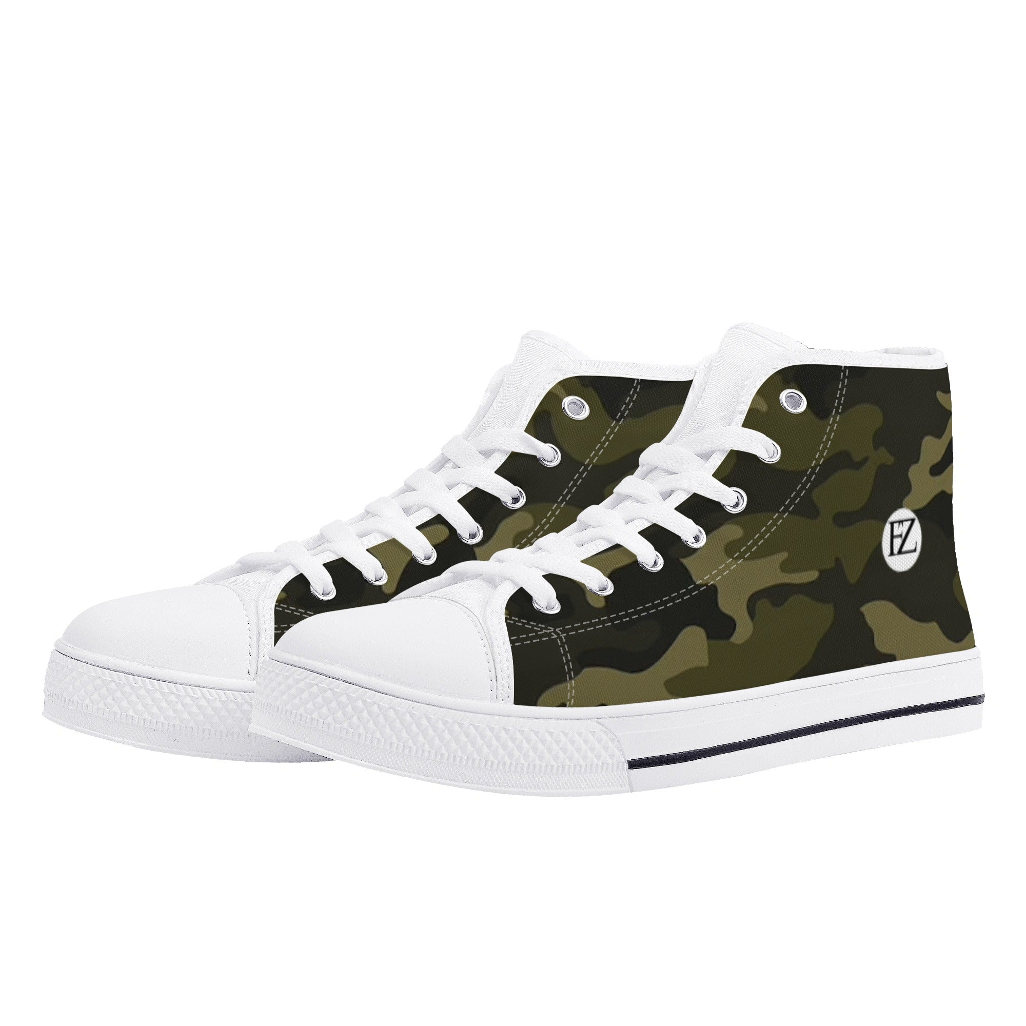 fz men's high top canvas shoes