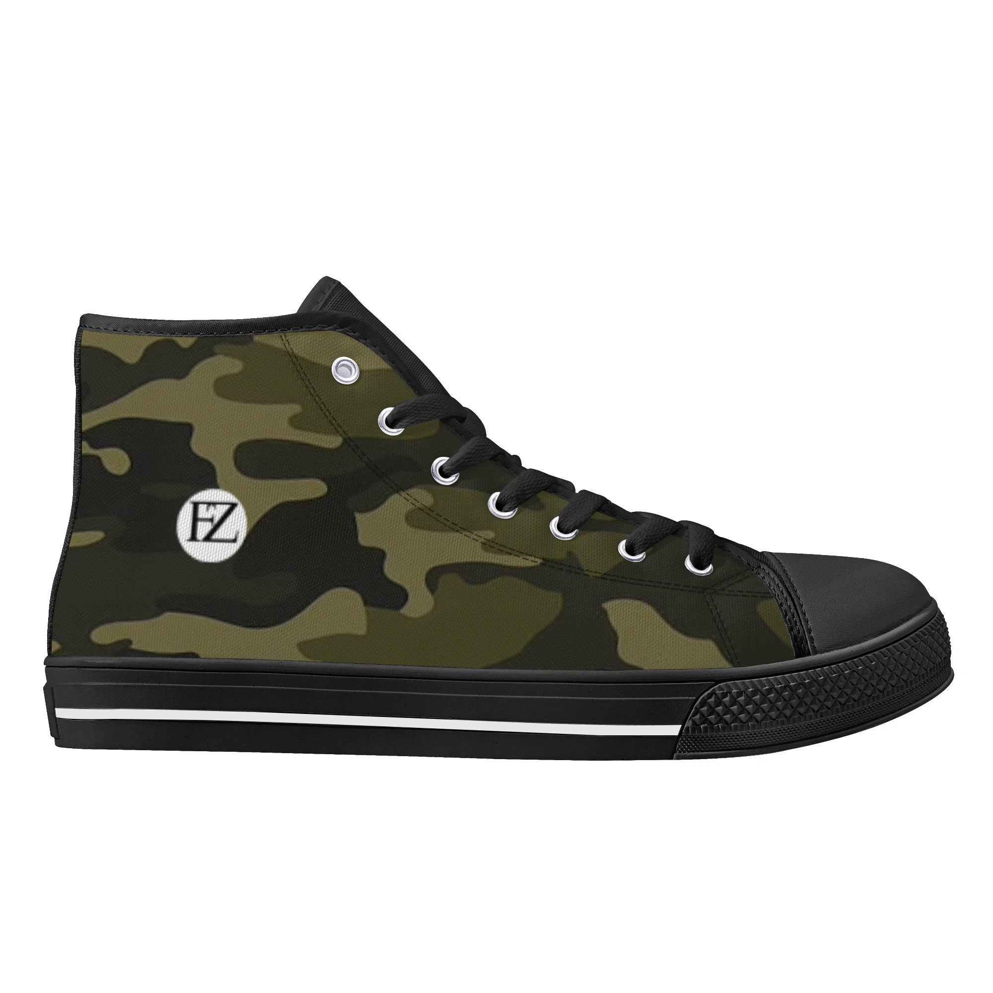 fz men's high top canvas shoes