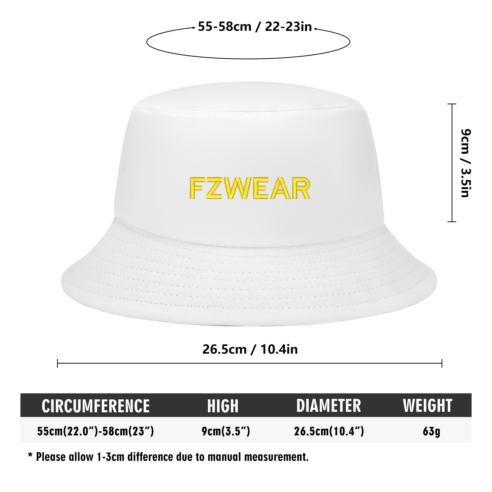 FZ Unisex Bucket Hats - FZwear