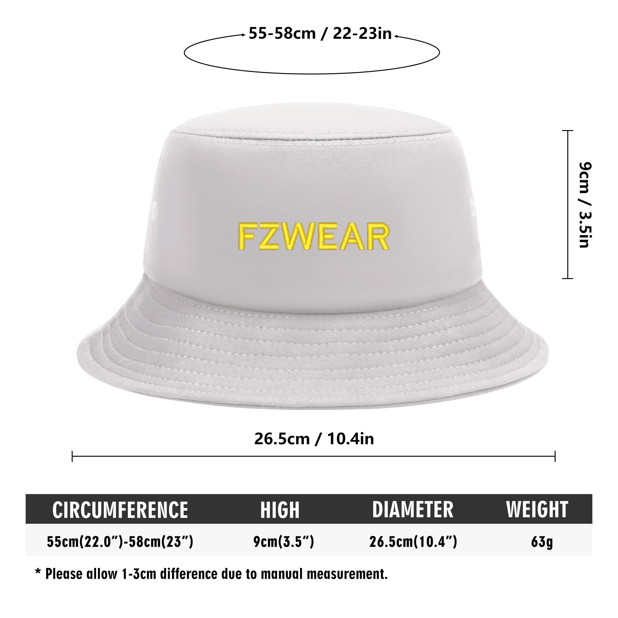 FZ Unisex Bucket Hats - FZwear