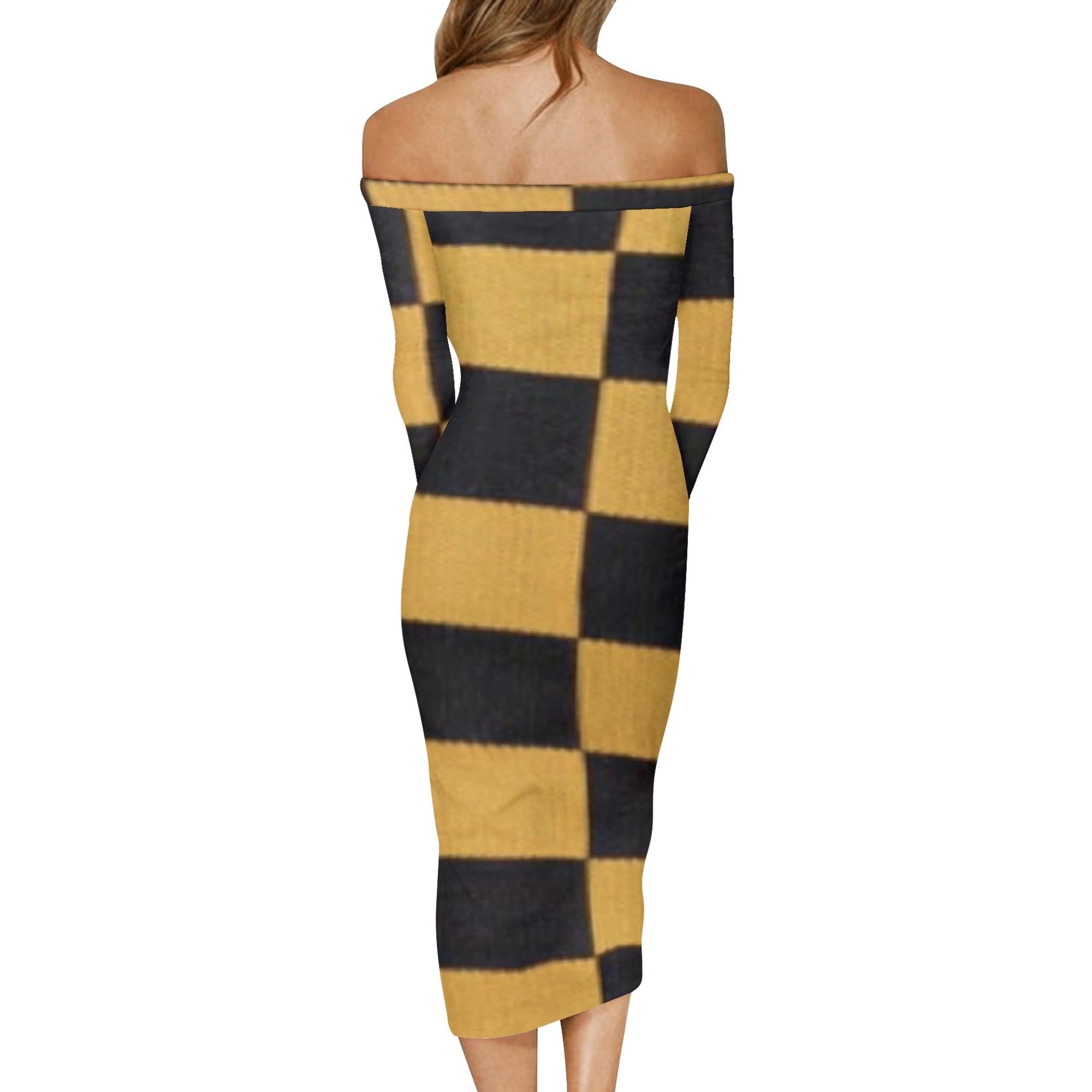 FZ Women's Long Sleeve Off The Shoulder Dress - FZwear