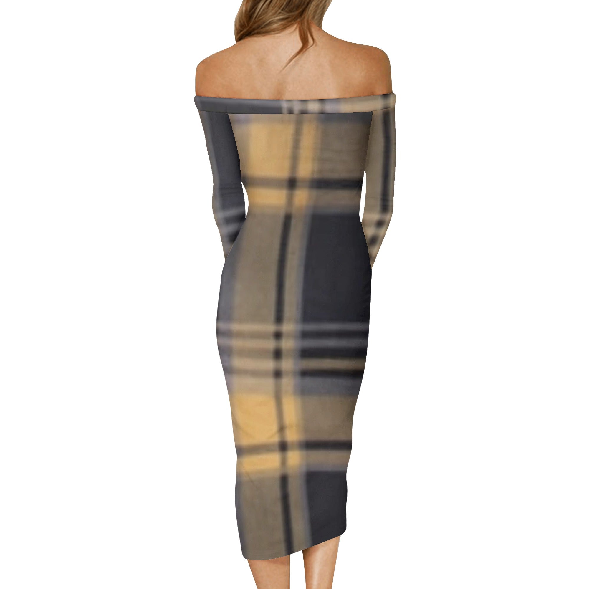 FZ Women's Long Sleeve Off The Shoulder Dress - FZwear