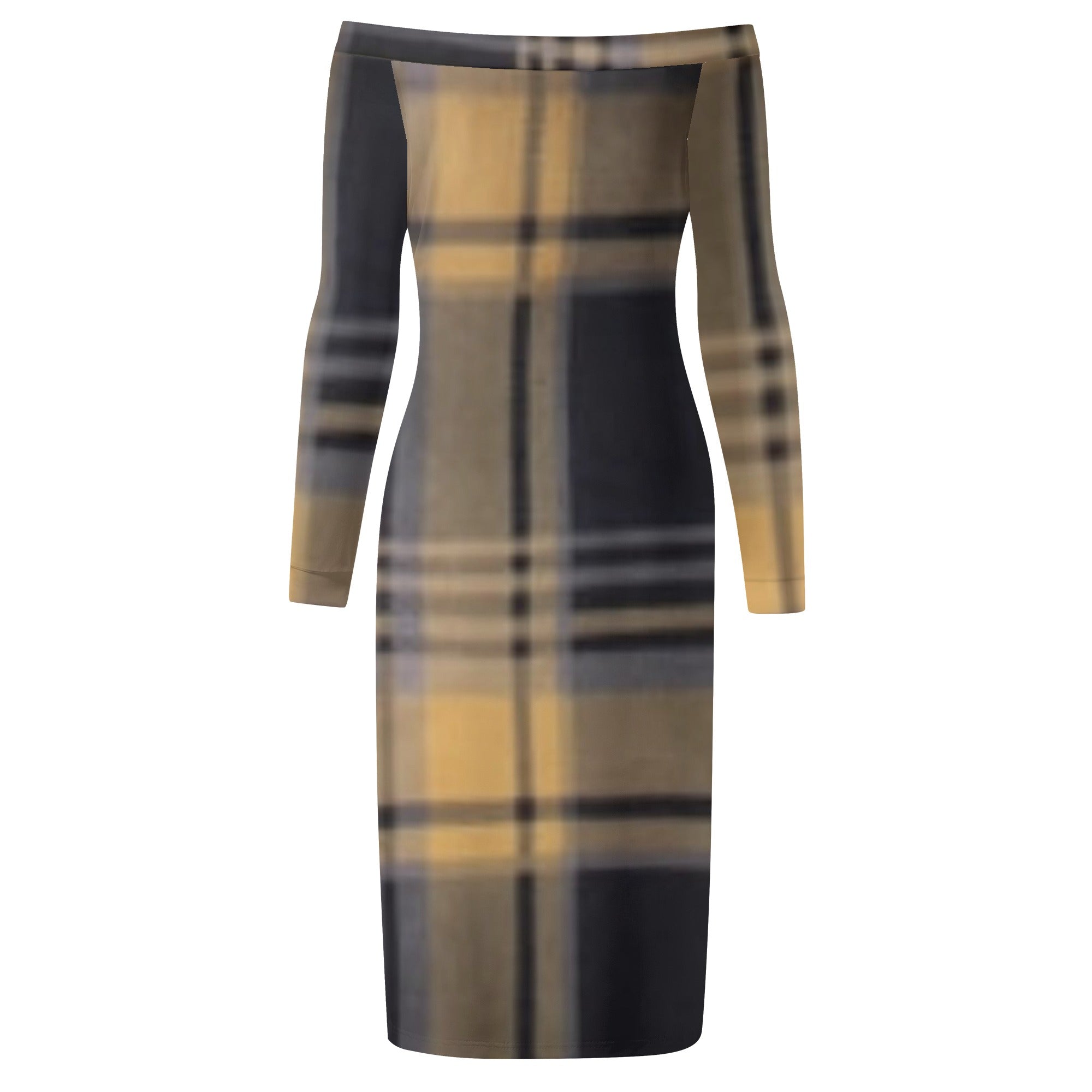 FZ Women's Long Sleeve Off The Shoulder Dress - FZwear