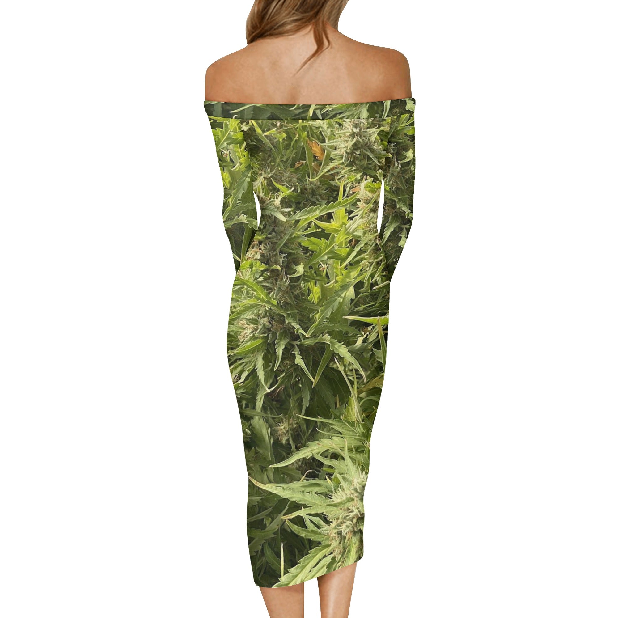 FZ Women's Long Sleeve Off The Shoulder Dress - FZwear