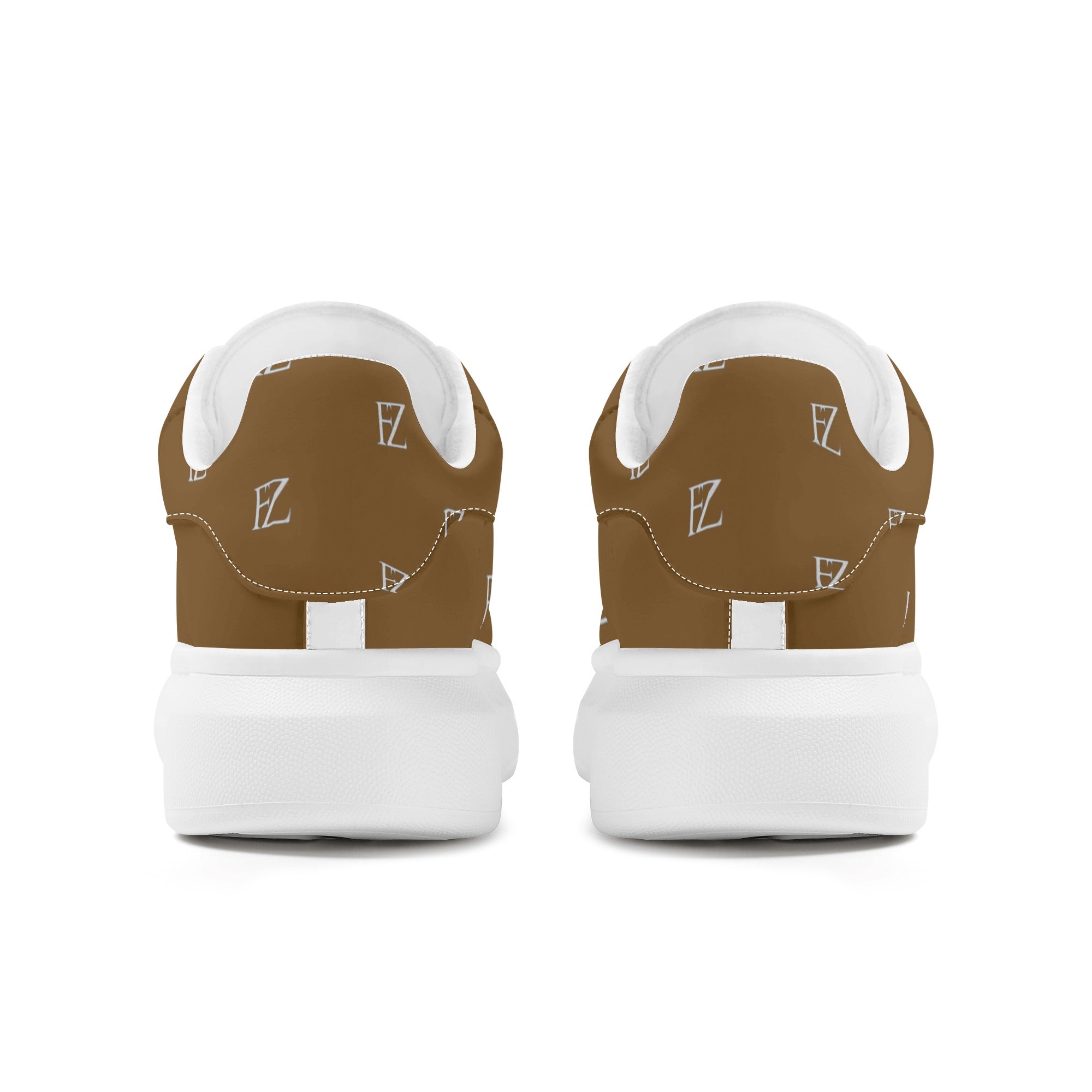 FZ Men's White Tongue Chunky Shoes - FZwear
