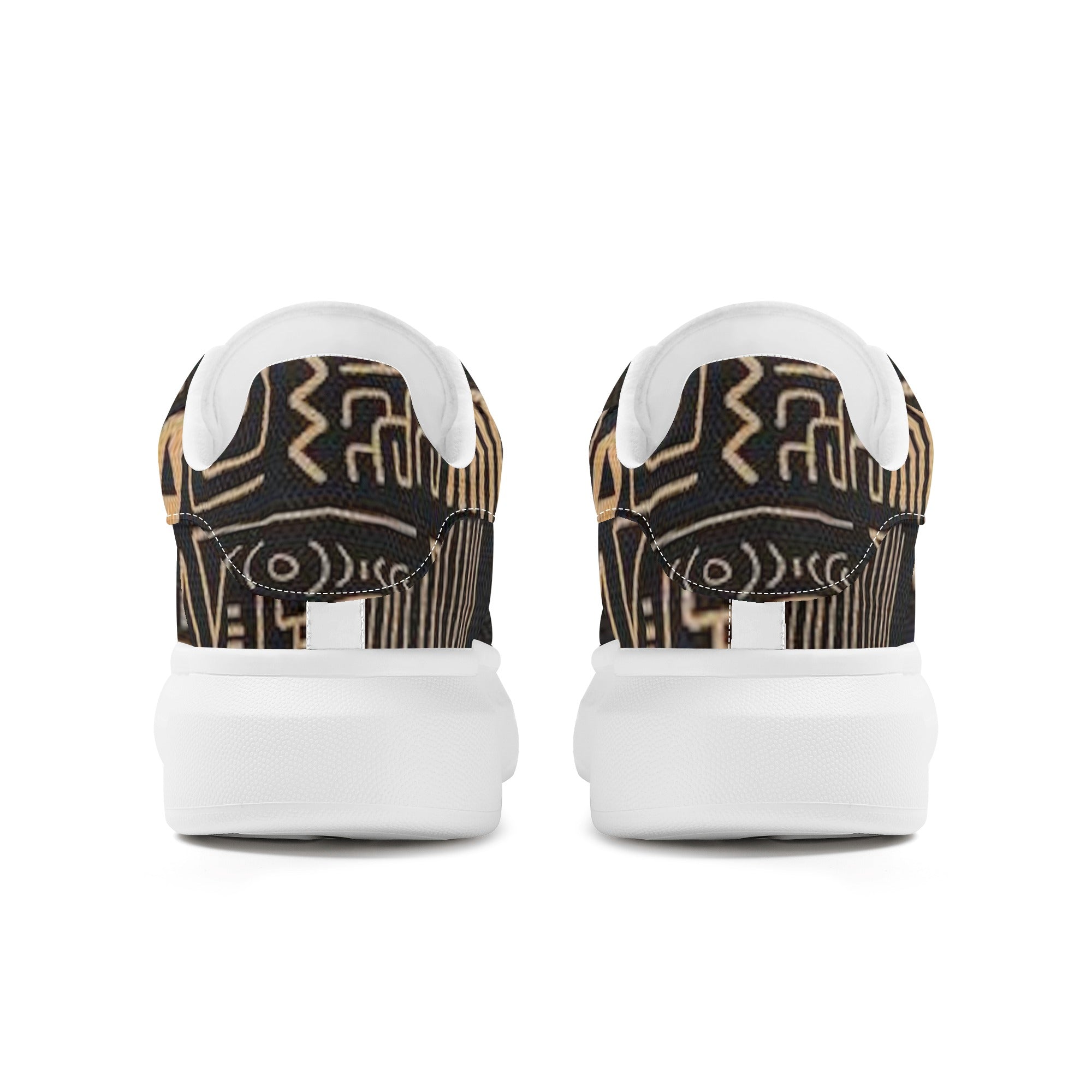 FZ Men's White Tongue Chunky Shoes - FZwear