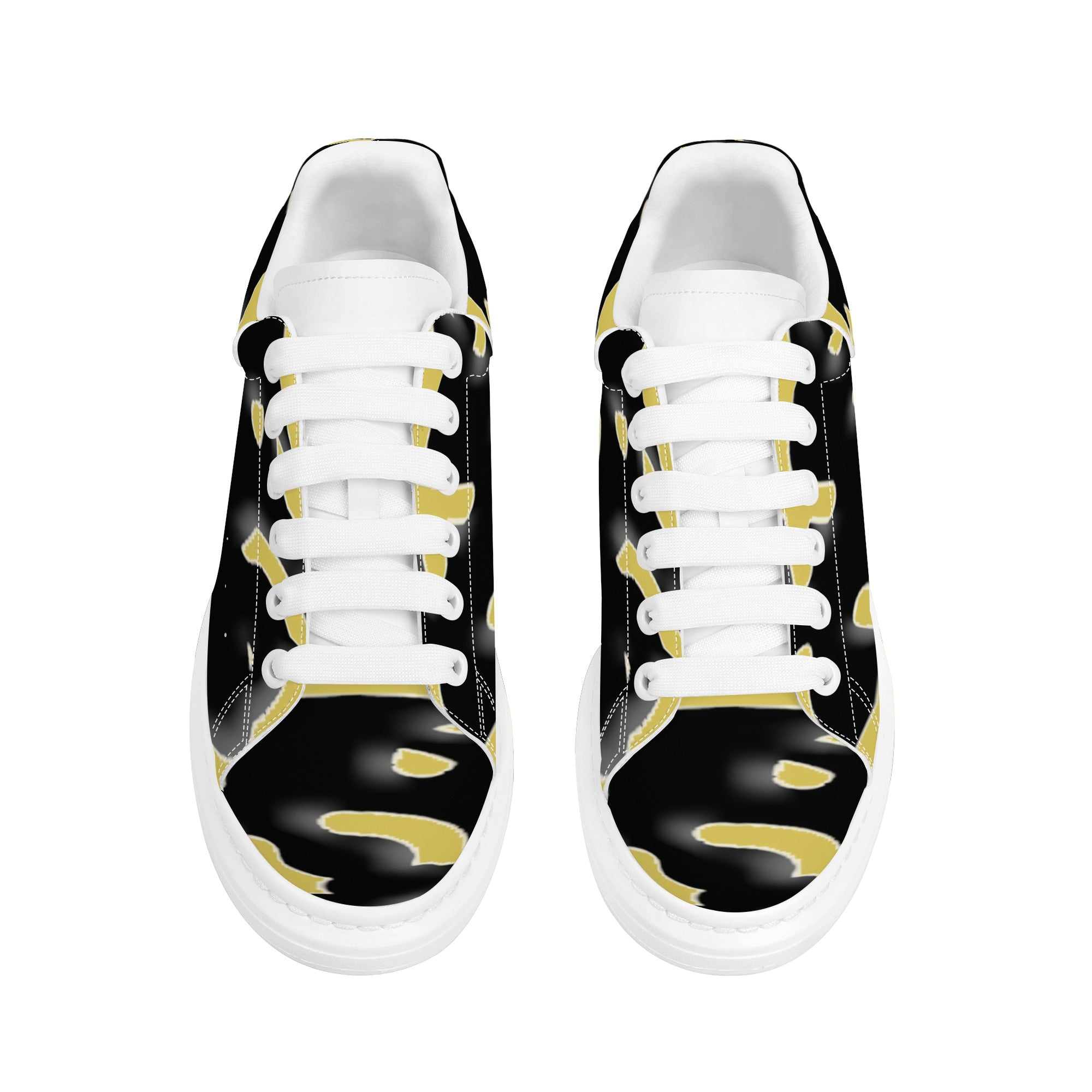 FZ Men's White Tongue Chunky Shoes - FZwear