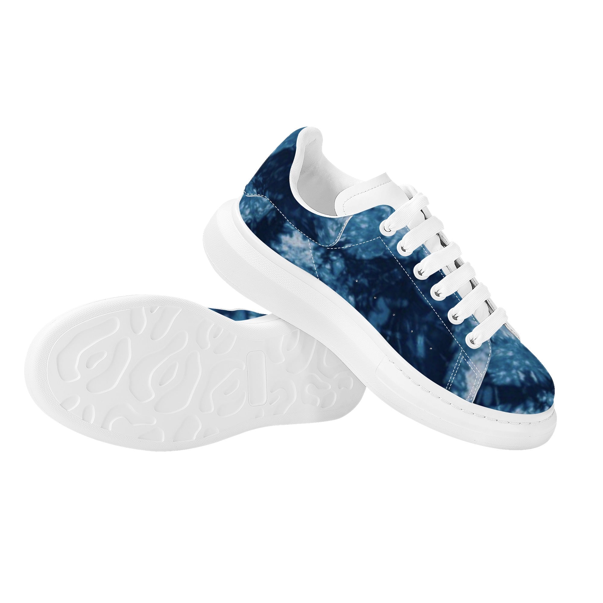 FZ Men's White Tongue Chunky Shoes - FZwear