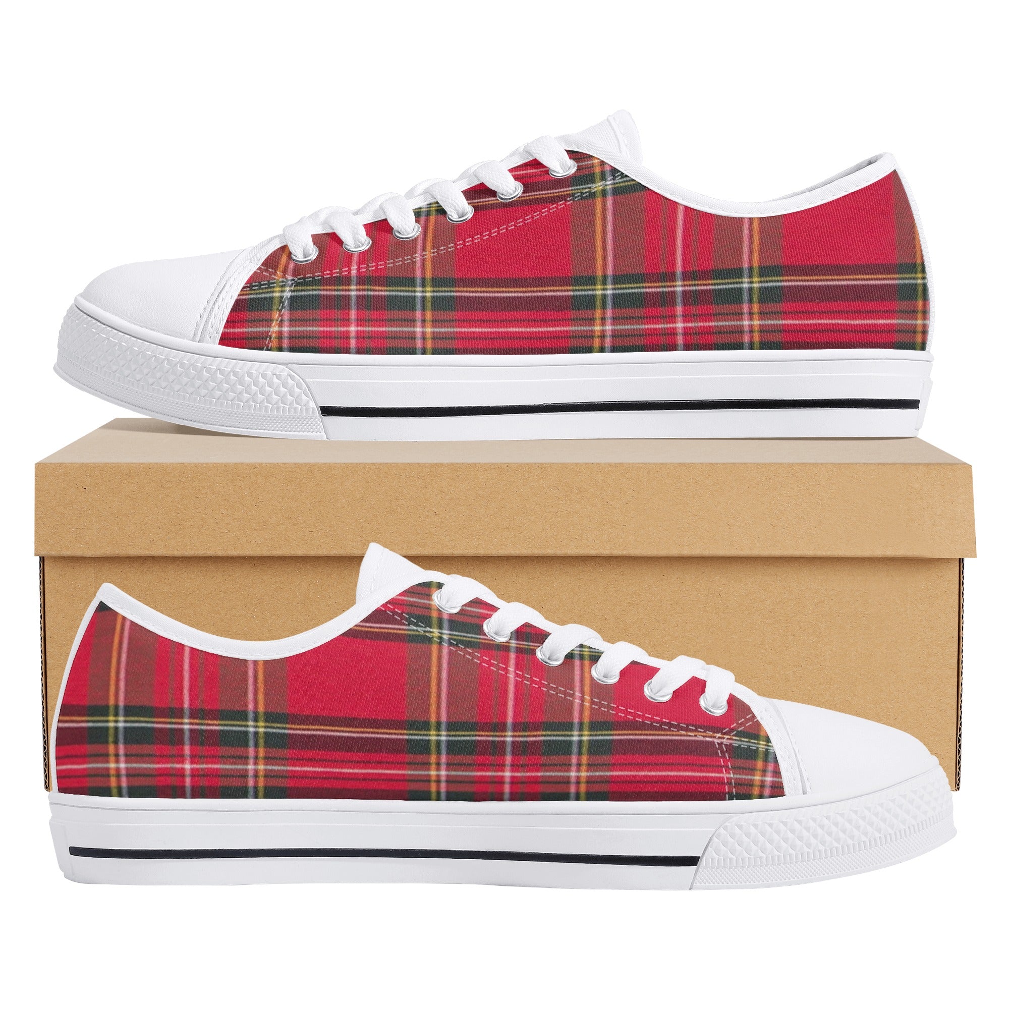 FZ Women's Lightweight White Tongue Canvas Shoes - FZwear