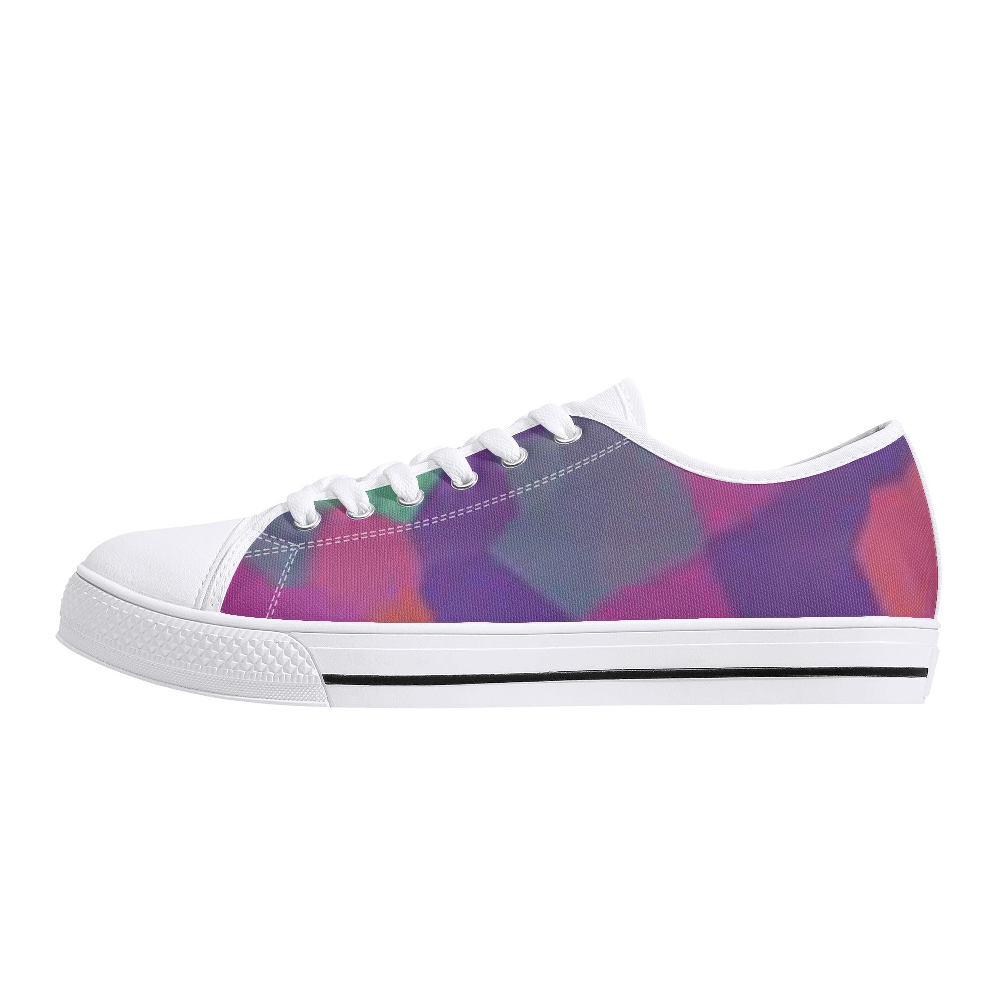FZ Women's Lightweight White Tongue Canvas Shoes - FZwear