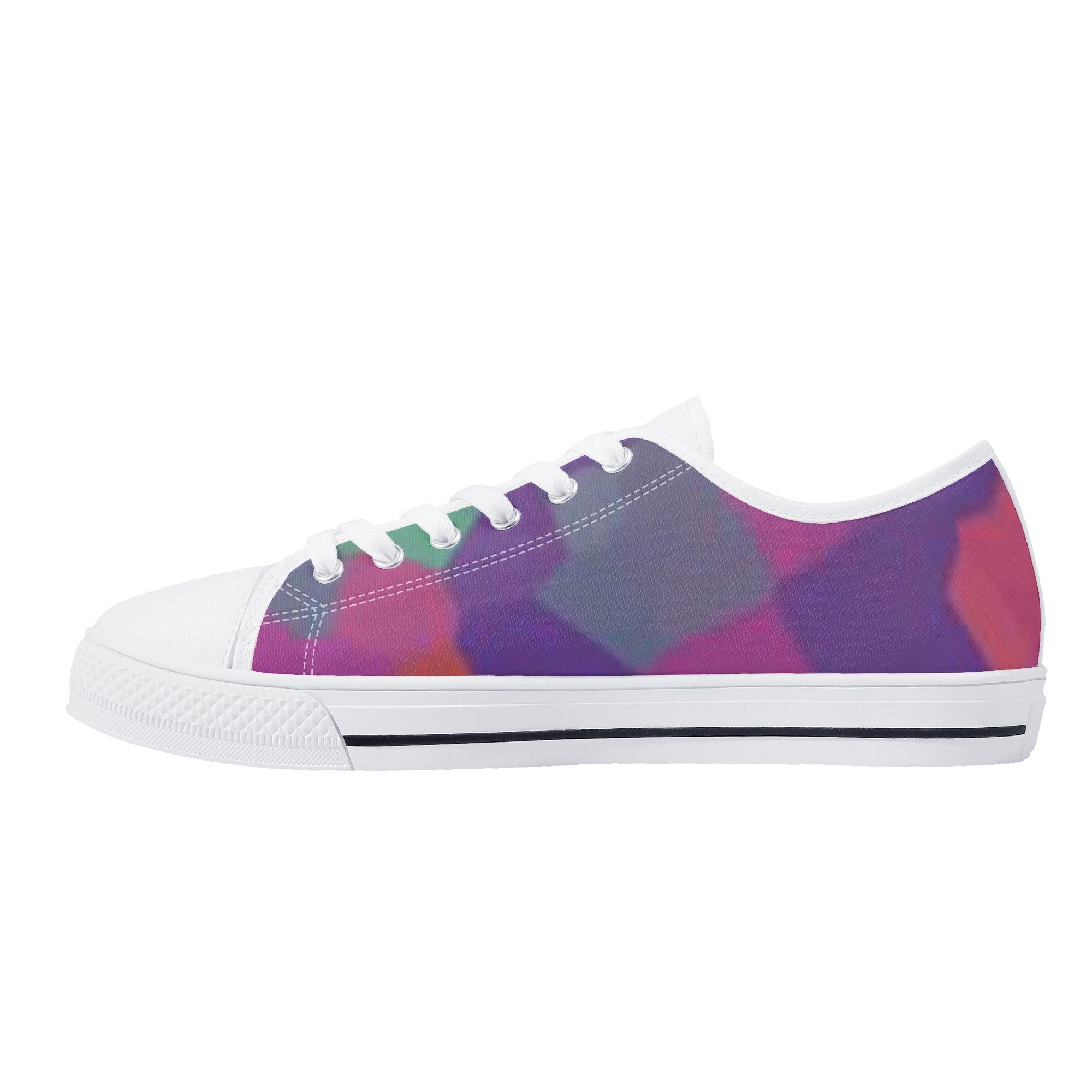 FZ Women's Lightweight White Tongue Canvas Shoes - FZwear