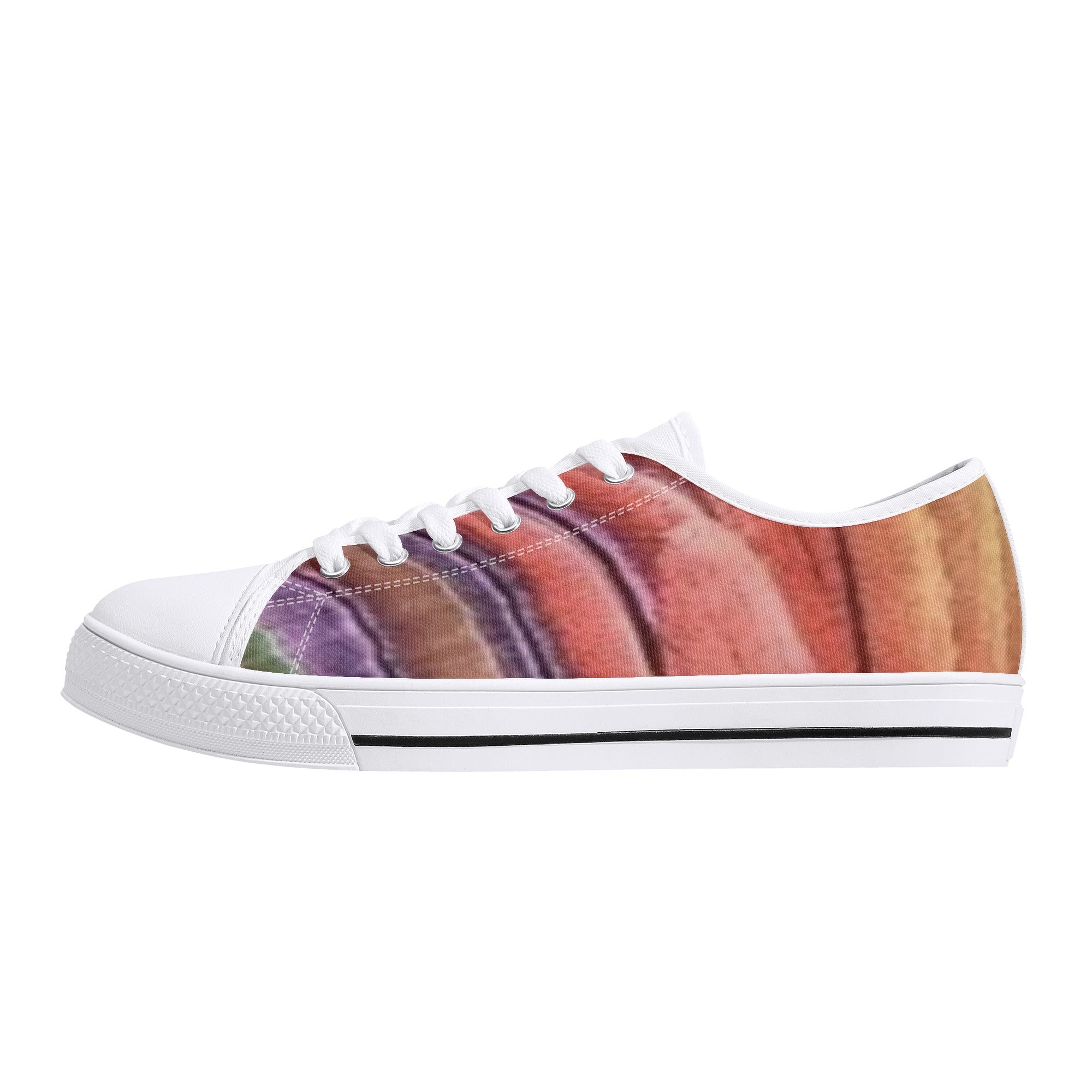 FZ Women's Lightweight White Tongue Canvas Shoes - FZwear