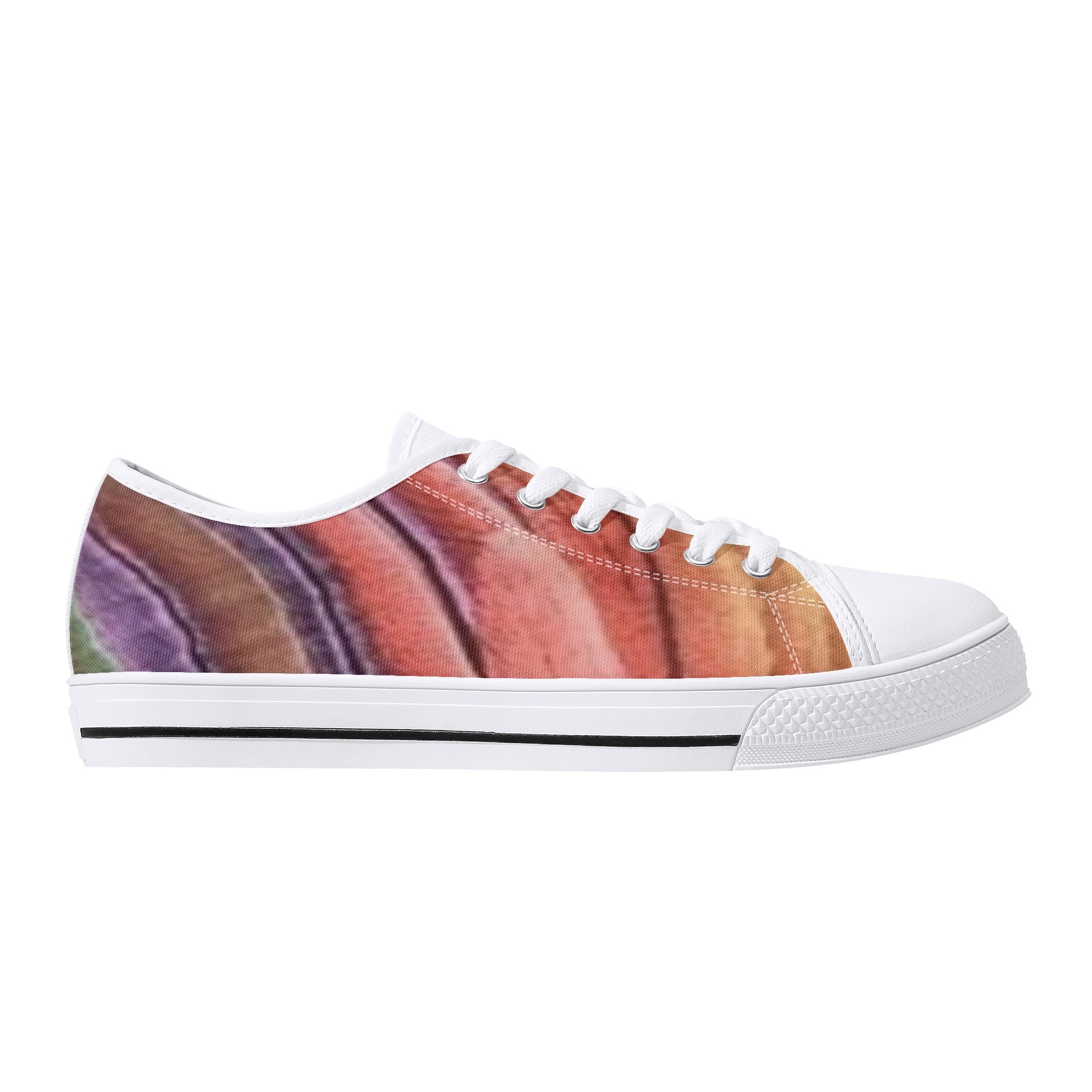 FZ Women's Lightweight White Tongue Canvas Shoes - FZwear
