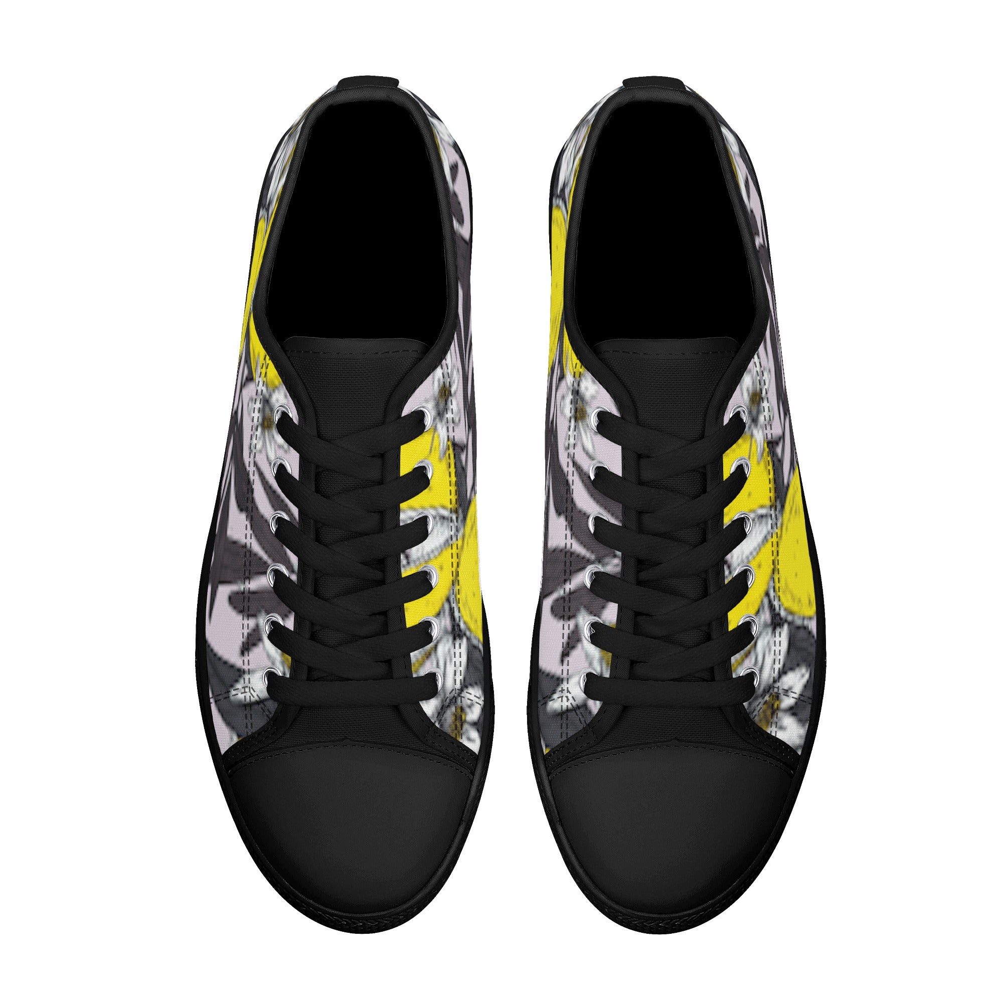 FZ Women's Lightweight White Tongue Canvas Shoes - FZwear