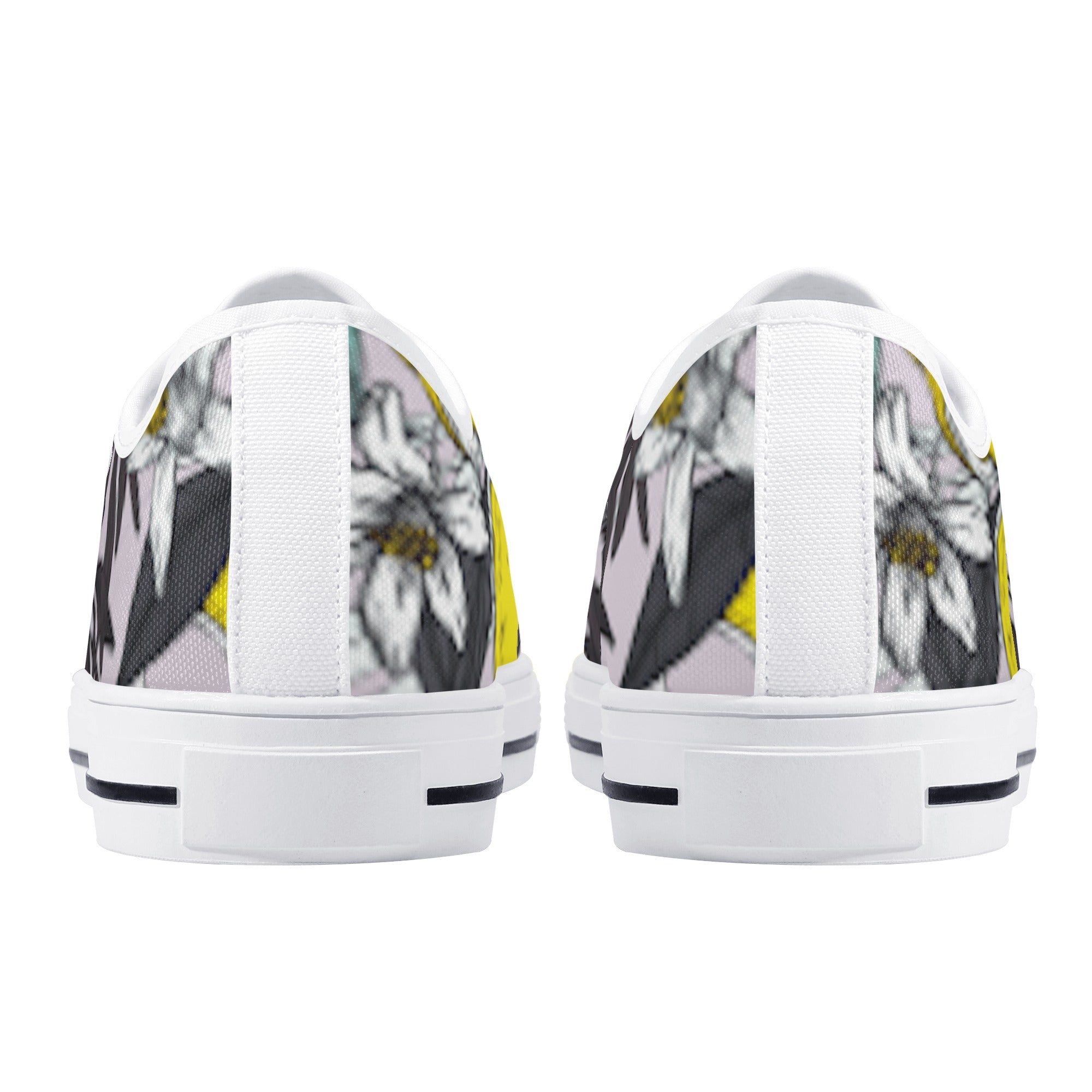 FZ Women's Lightweight White Tongue Canvas Shoes - FZwear