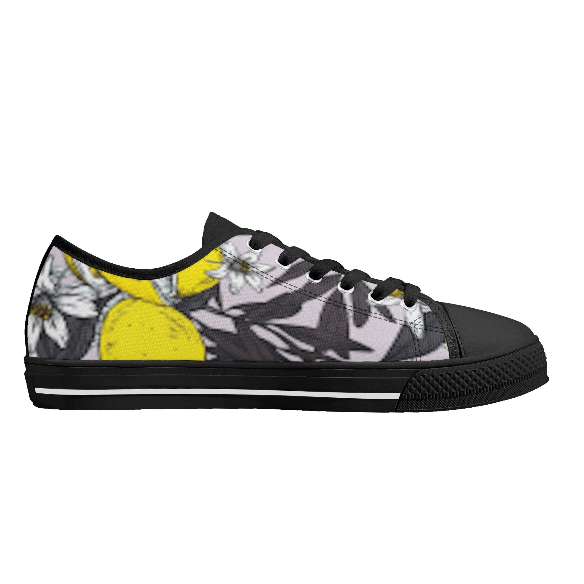 FZ Women's Lightweight White Tongue Canvas Shoes - FZwear