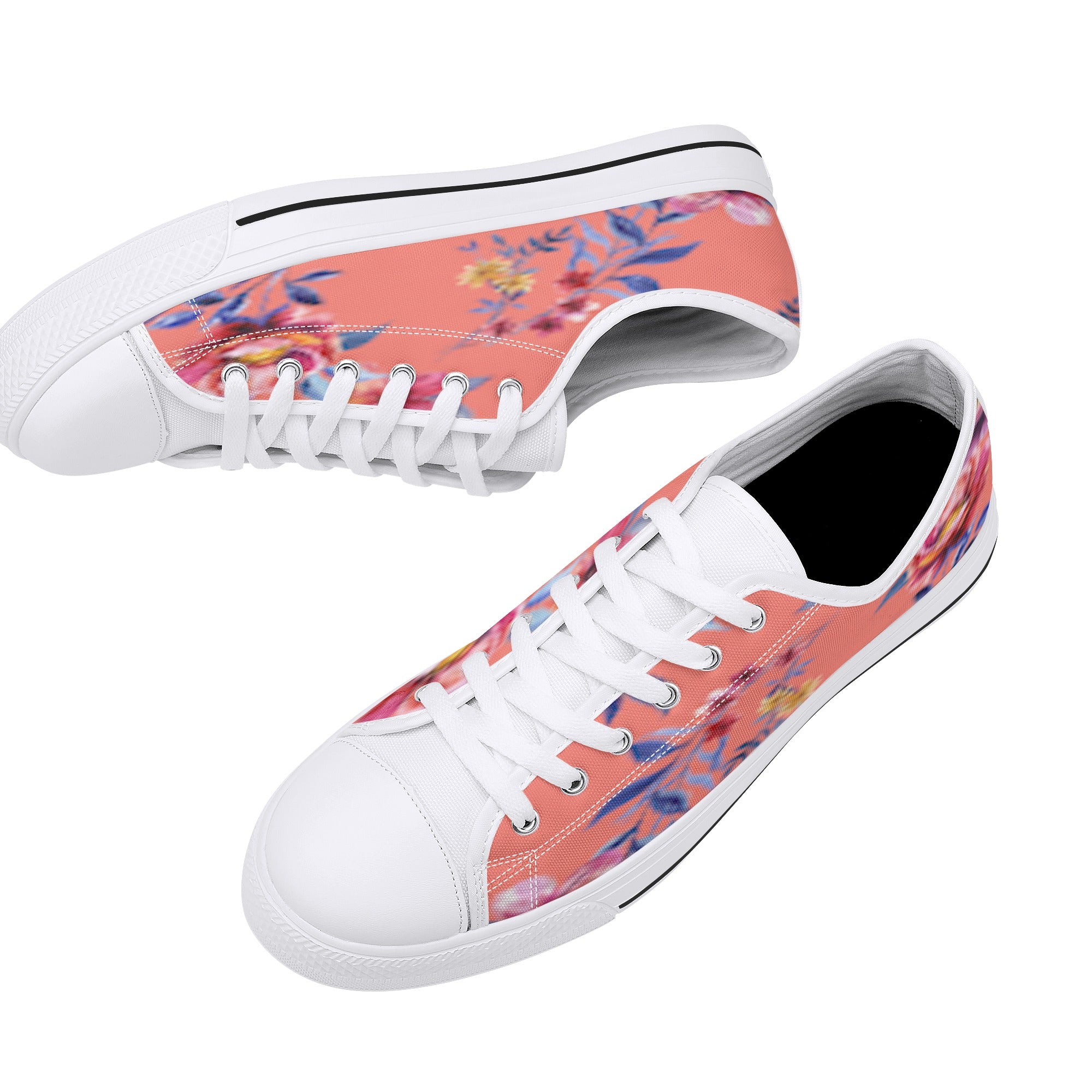 FZ Women's Lightweight White Tongue Canvas Shoes - FZwear