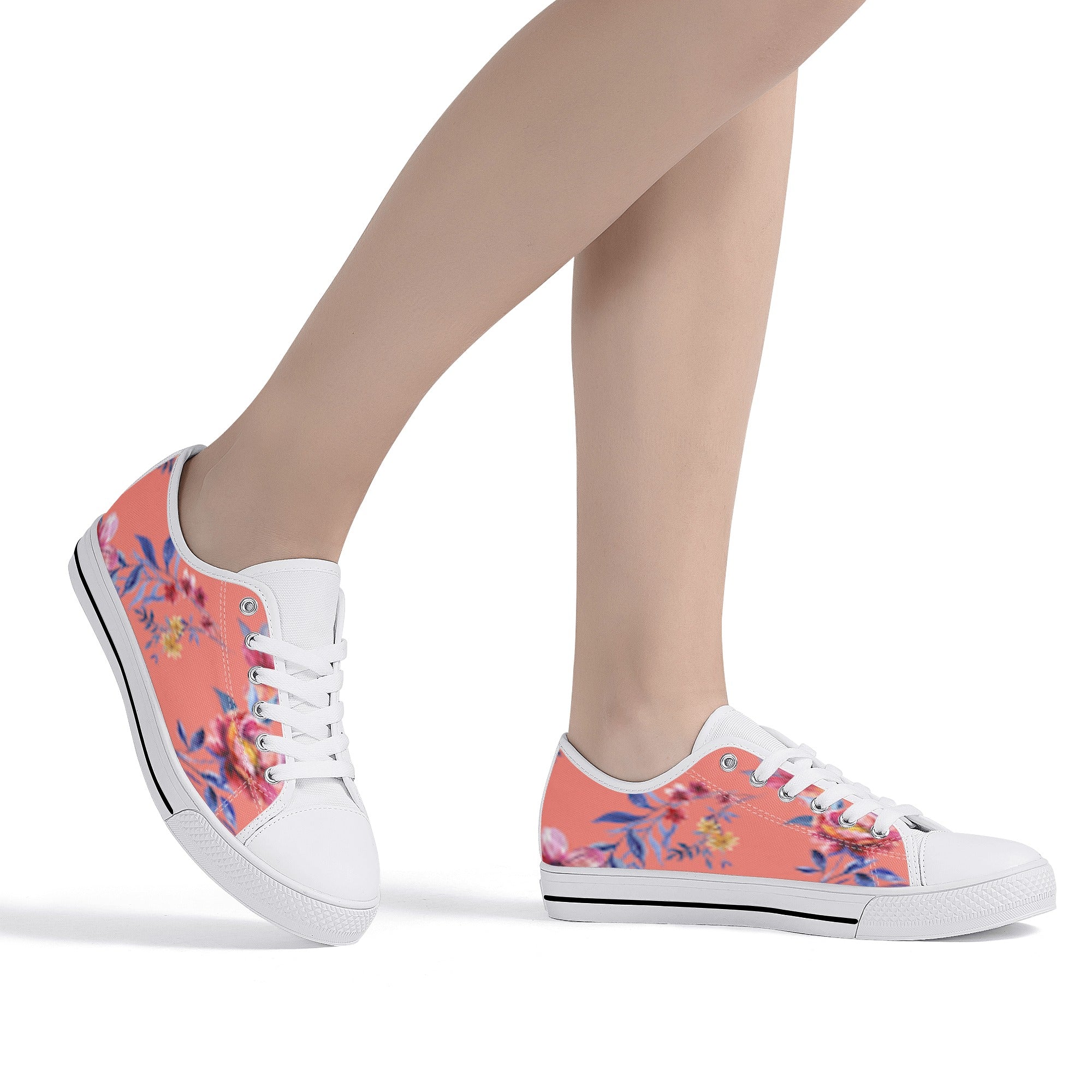 FZ Women's Lightweight White Tongue Canvas Shoes - FZwear